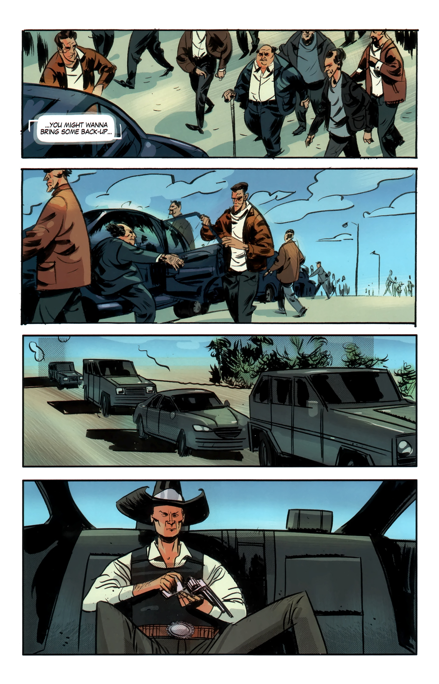 Read online Blue Estate comic -  Issue #10 - 24