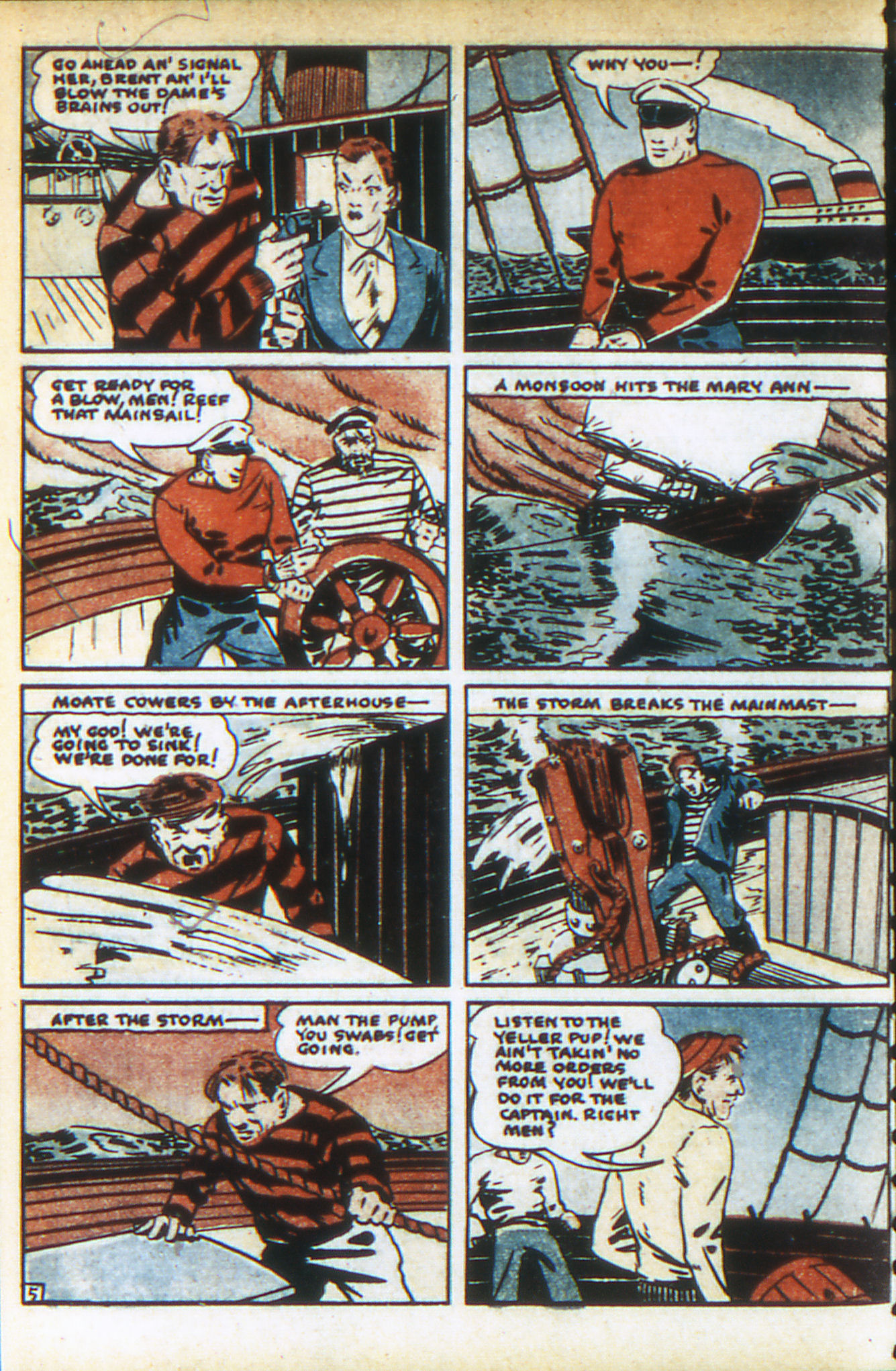 Read online Adventure Comics (1938) comic -  Issue #34 - 15