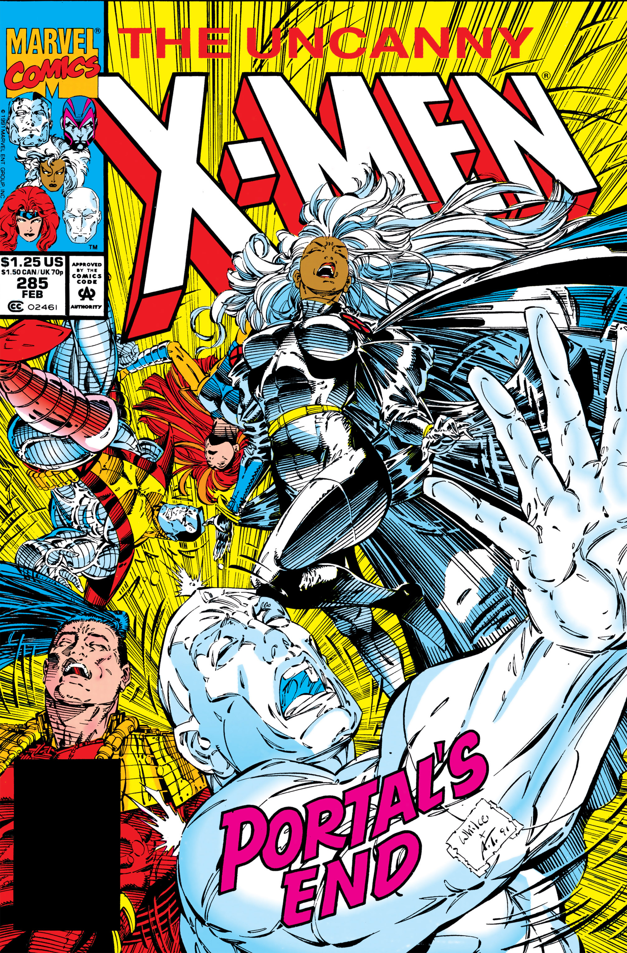 Read online Uncanny X-Men (1963) comic -  Issue #285 - 1