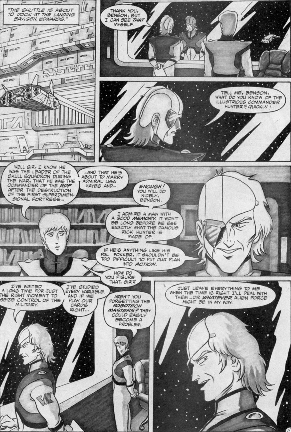 Read online Robotech II: The Sentinels - The Marriage of Rick Hunter and Lisa Hayes comic -  Issue # TPB 1 - 23