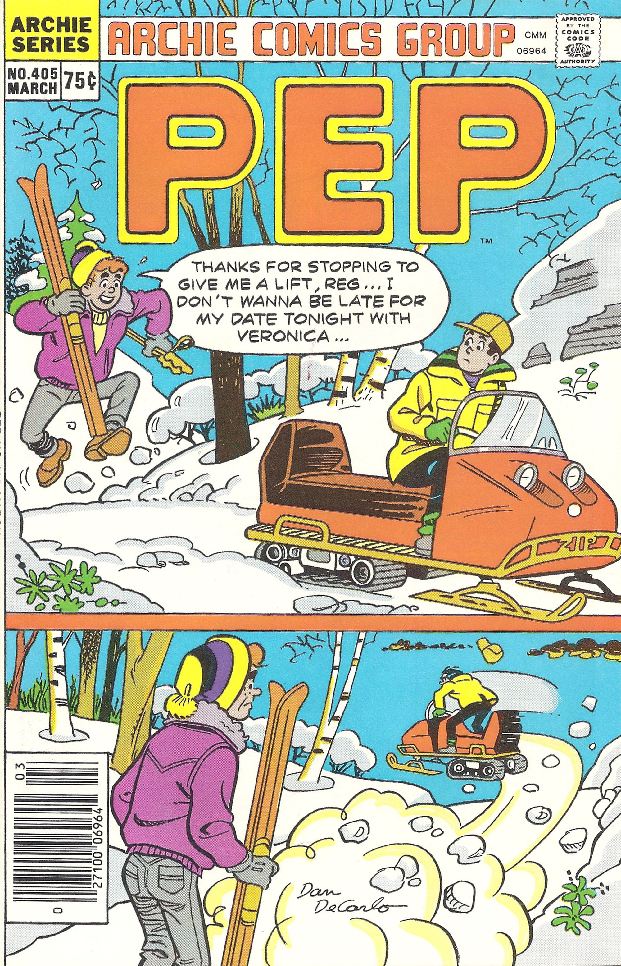 Read online Pep Comics comic -  Issue #405 - 1