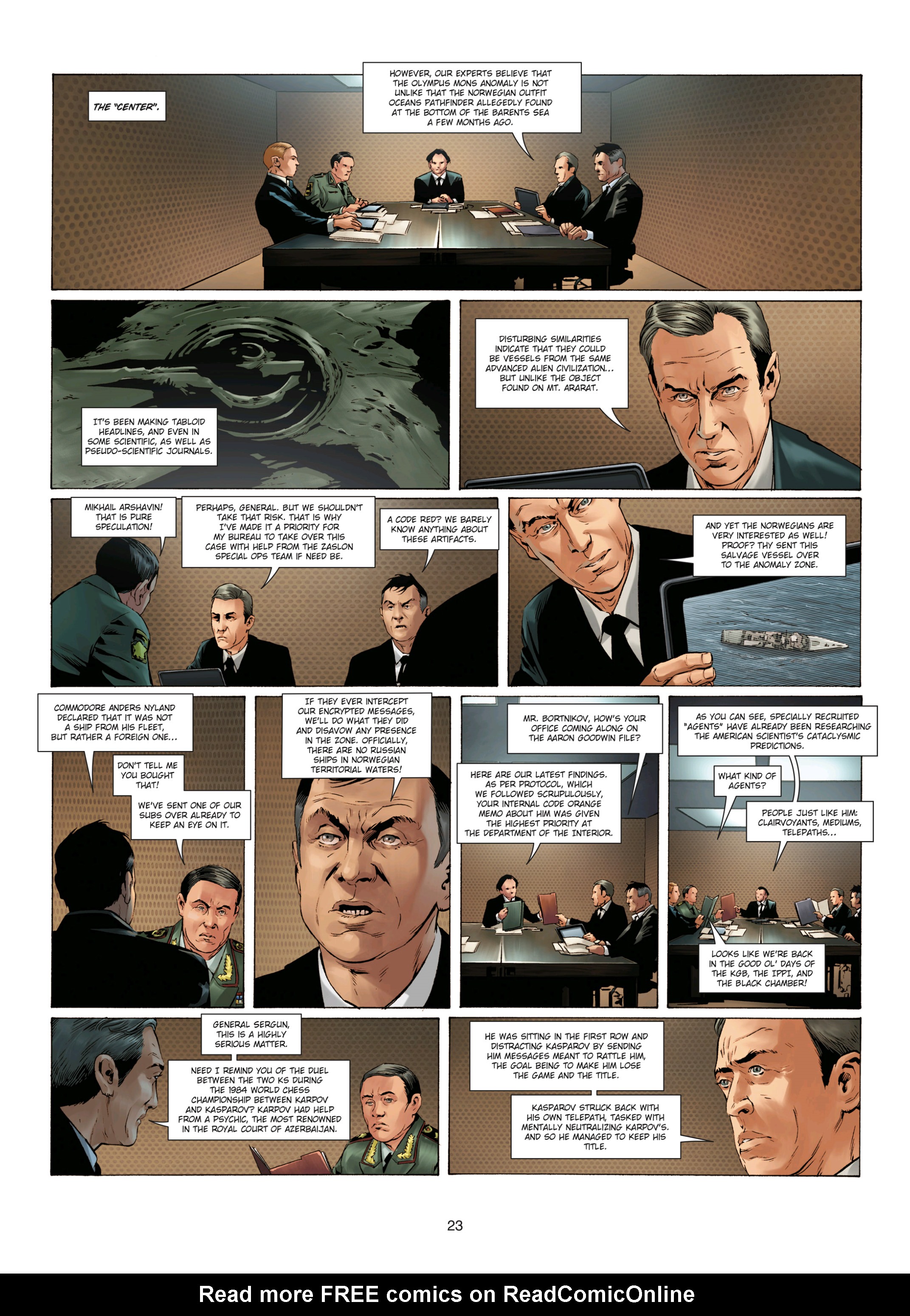 Read online Olympus Mons Vol. 1: Anomaly One comic -  Issue #2 - 23
