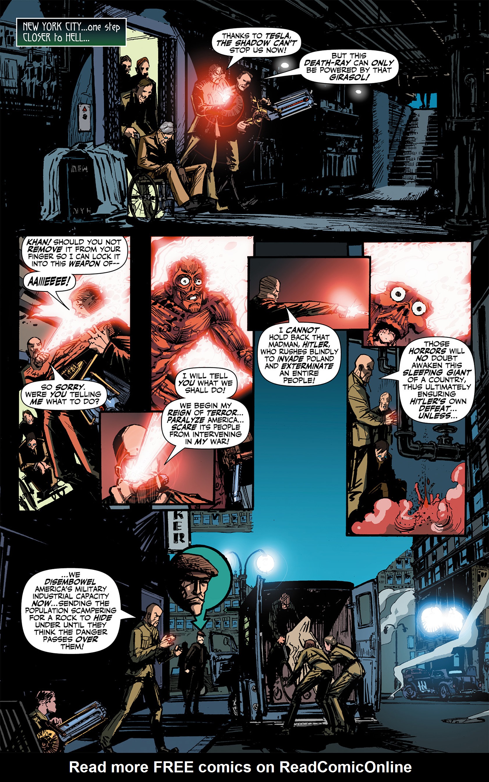 Read online The Shadow/Green Hornet: Dark Nights comic -  Issue #4 - 15