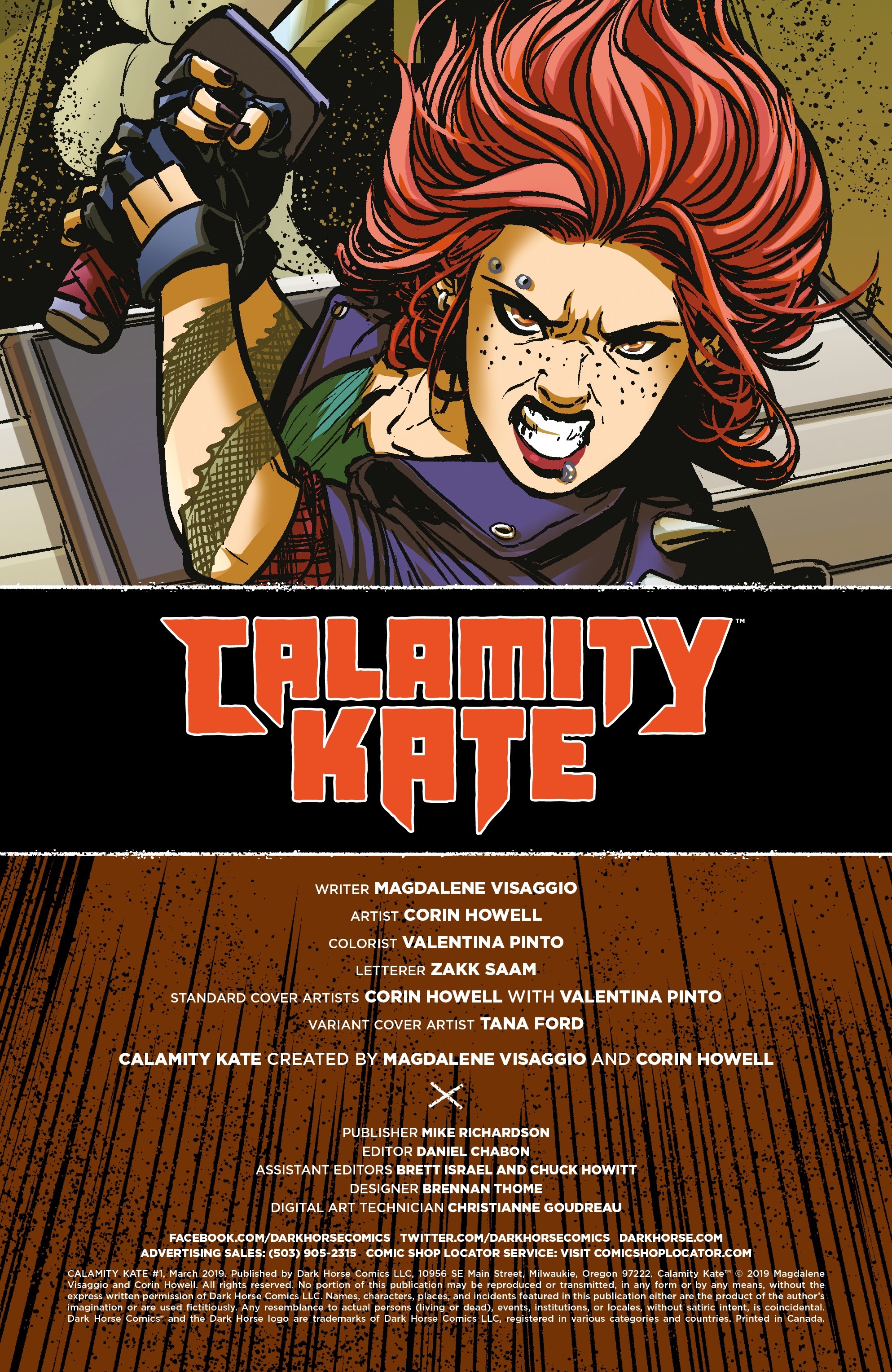 Read online Calamity Kate comic -  Issue #1 - 2
