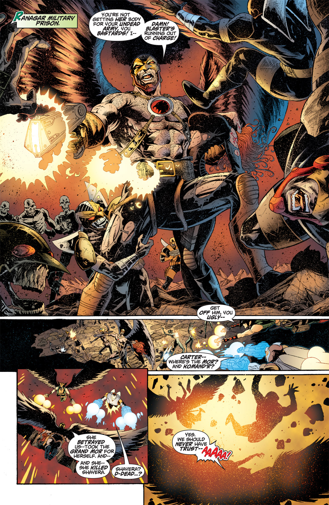 Read online Rann/Thanagar War comic -  Issue #5 - 16