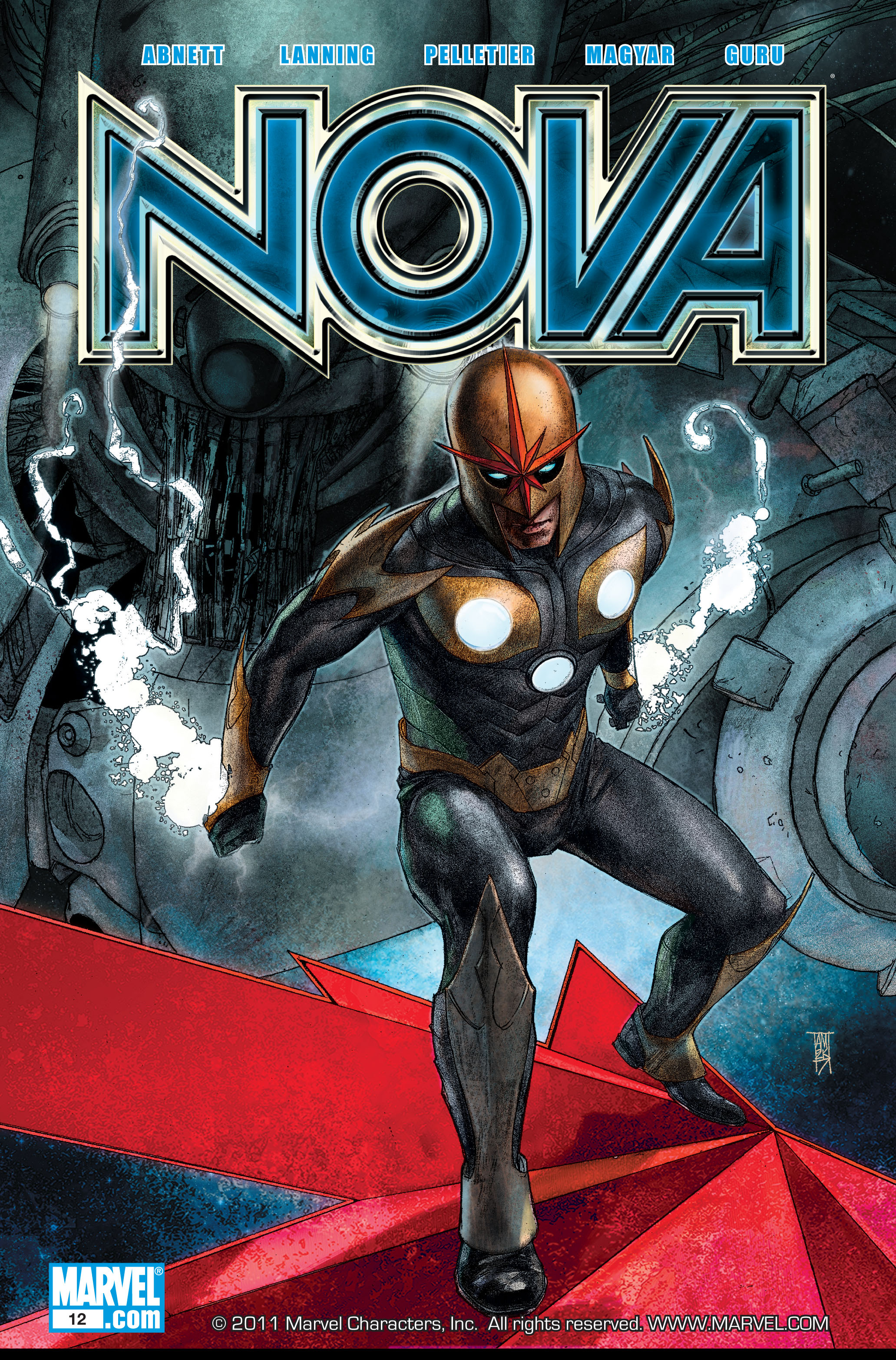 Read online Nova (2007) comic -  Issue #12 - 1