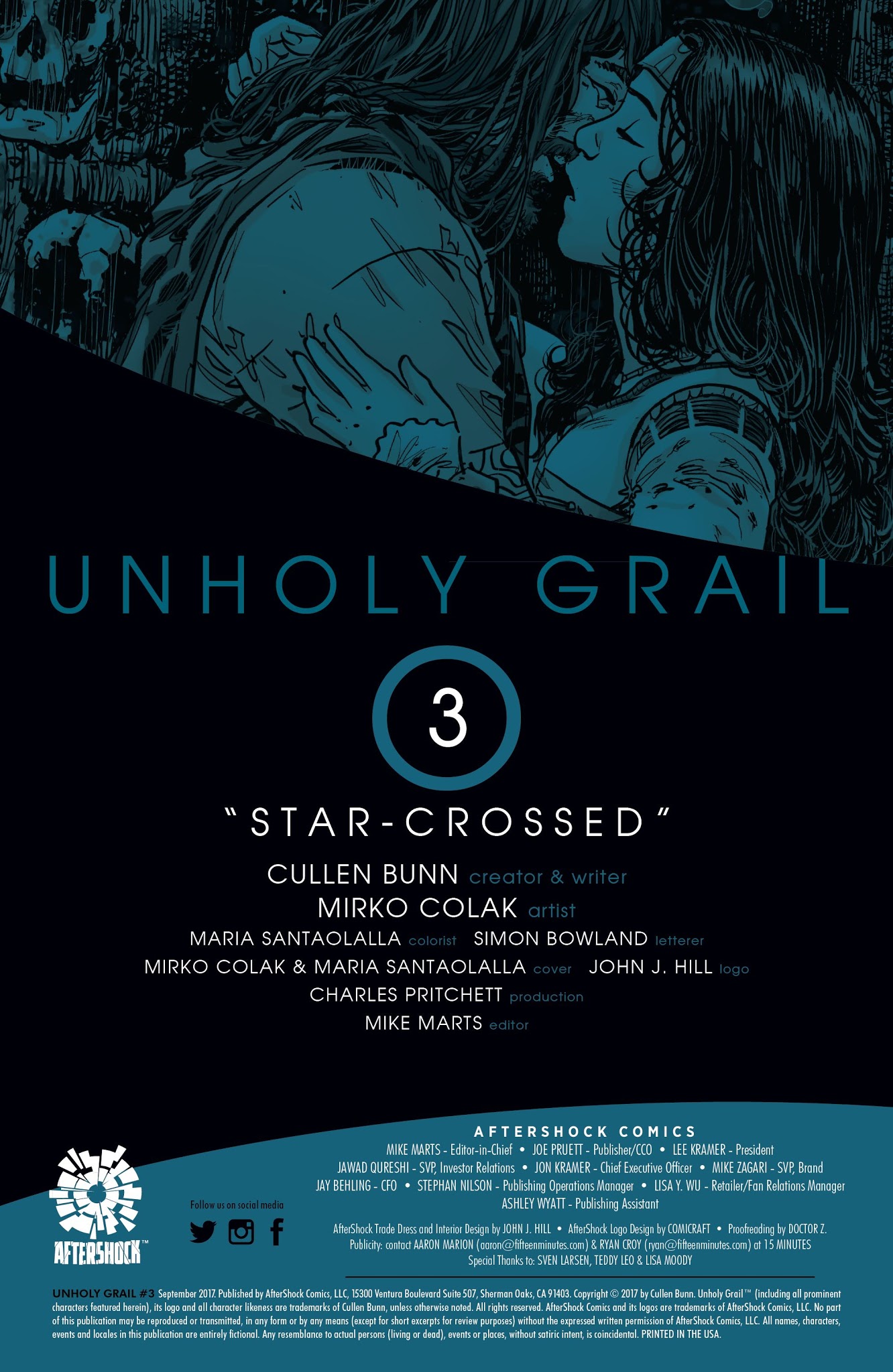 Read online Unholy Grail comic -  Issue #3 - 2
