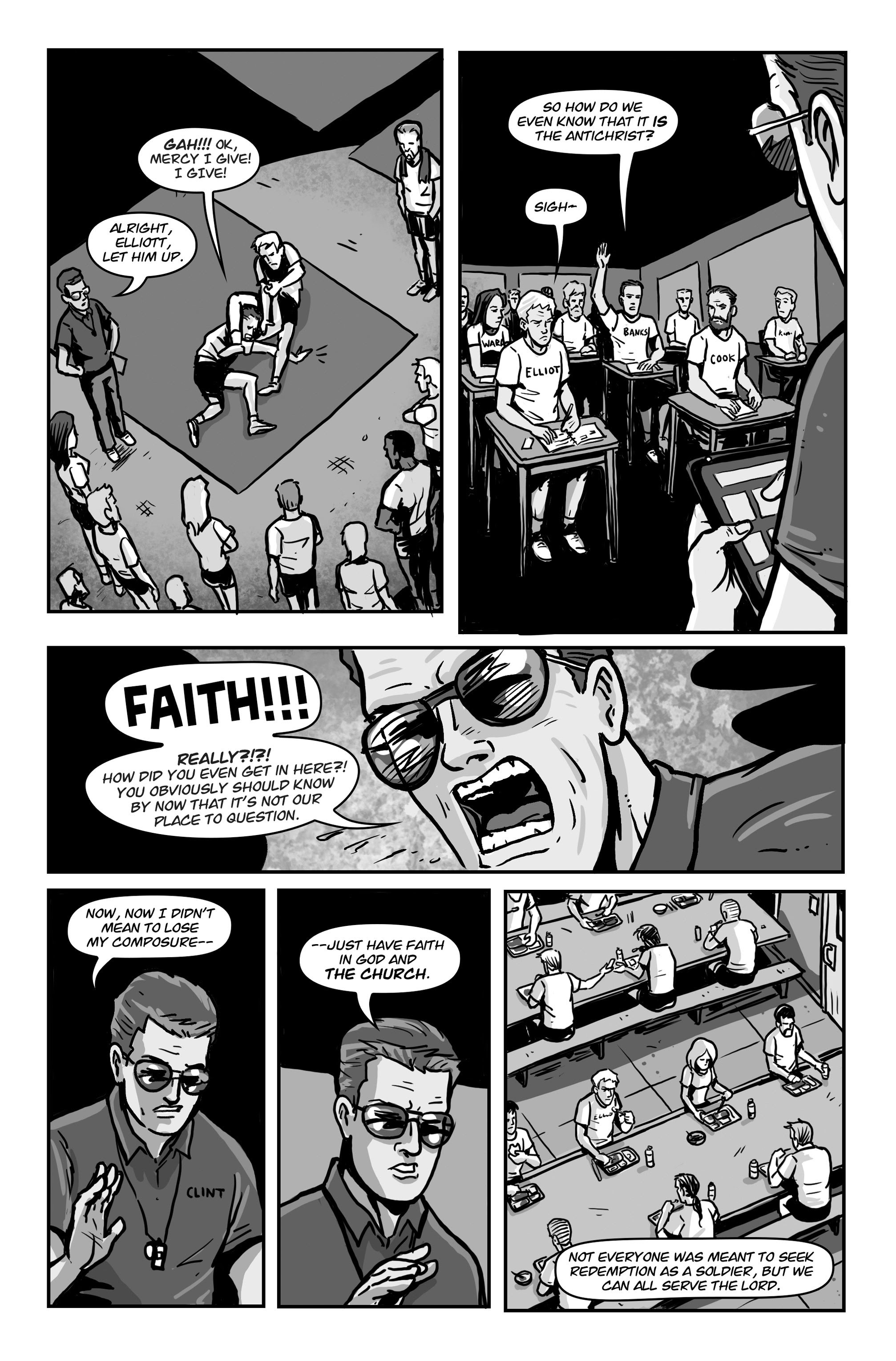 Read online The God Child comic -  Issue #3 - 4