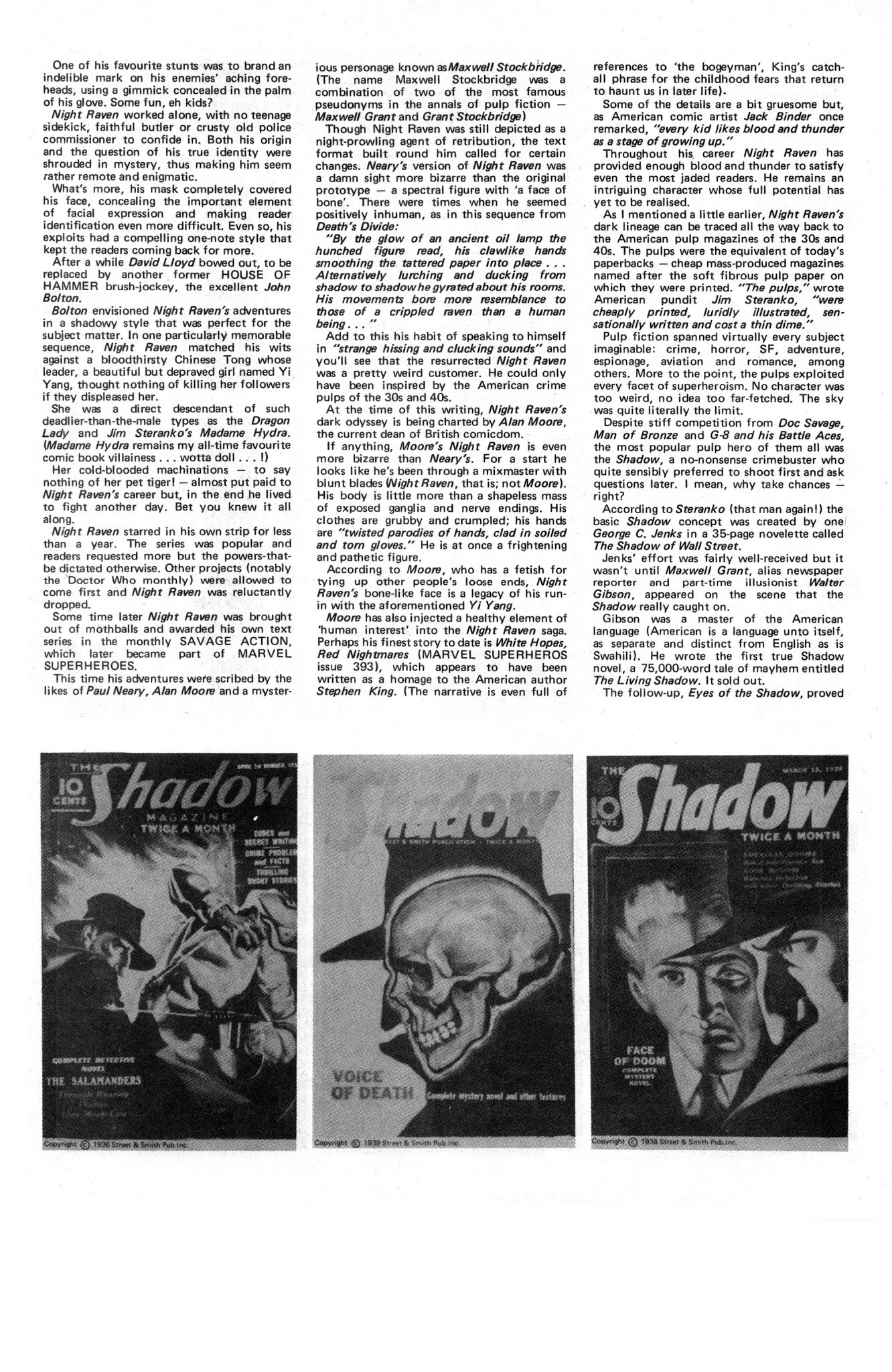 Read online Night Raven: From the Marvel UK Vaults comic -  Issue # TPB (Part 3) - 65