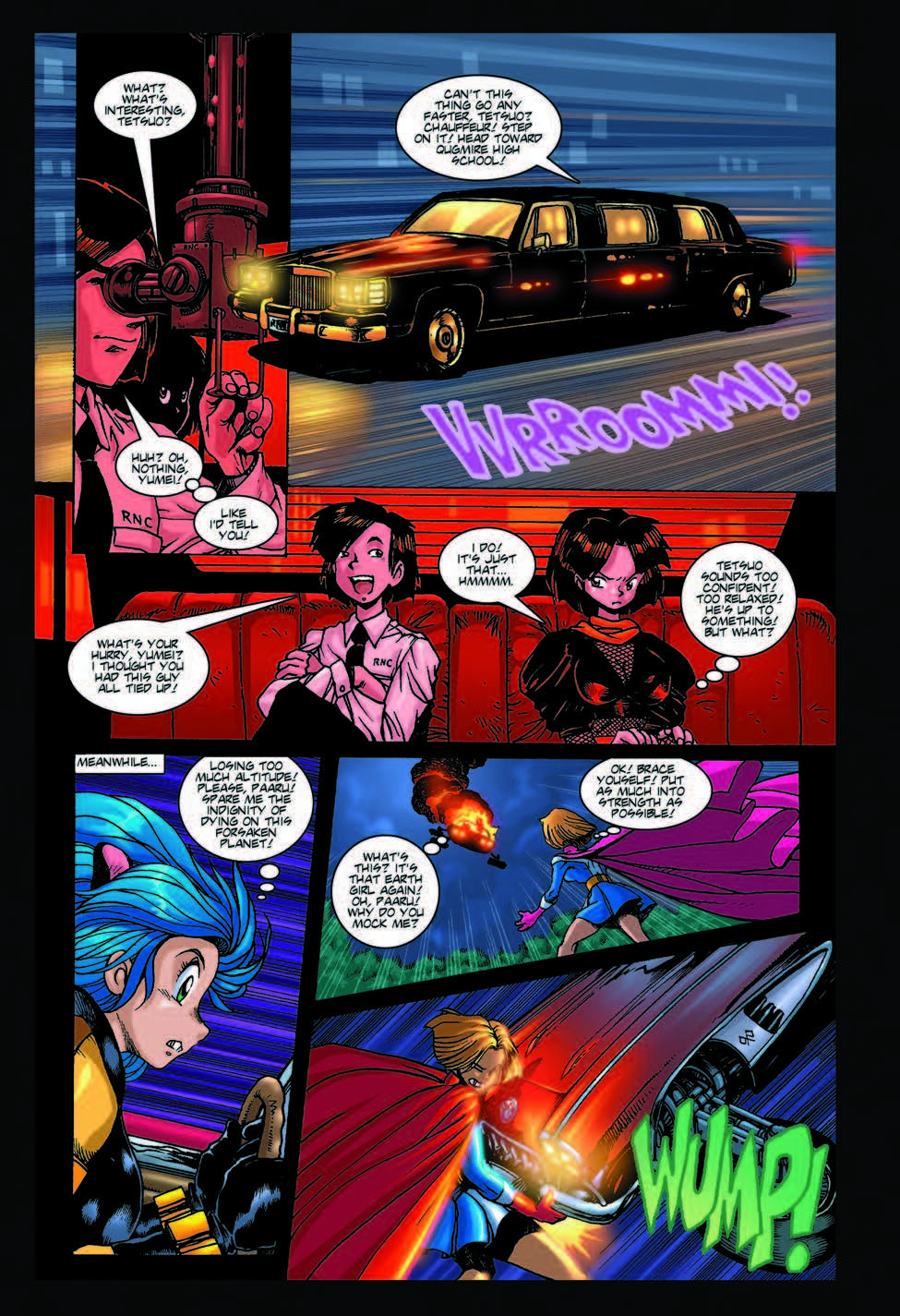Read online Ninja High School Version 2 comic -  Issue #4 - 5