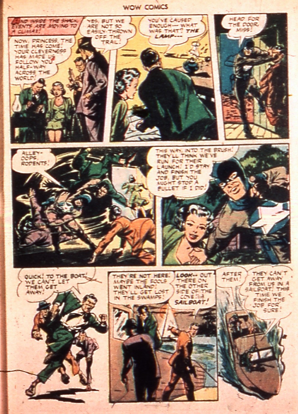 Read online Wow Comics comic -  Issue #47 - 49