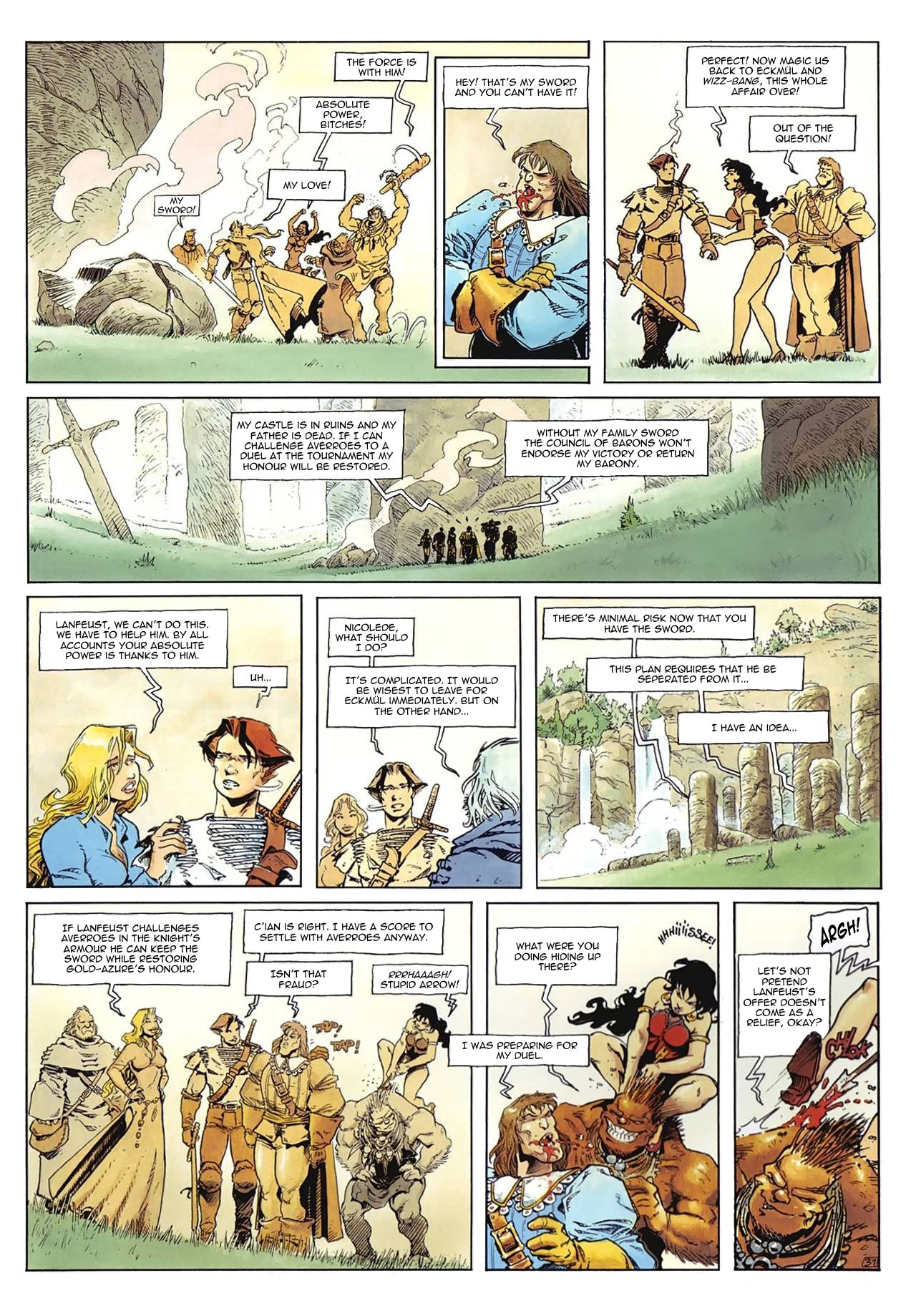 Read online Lanfeust of Troy comic -  Issue #4 - 35