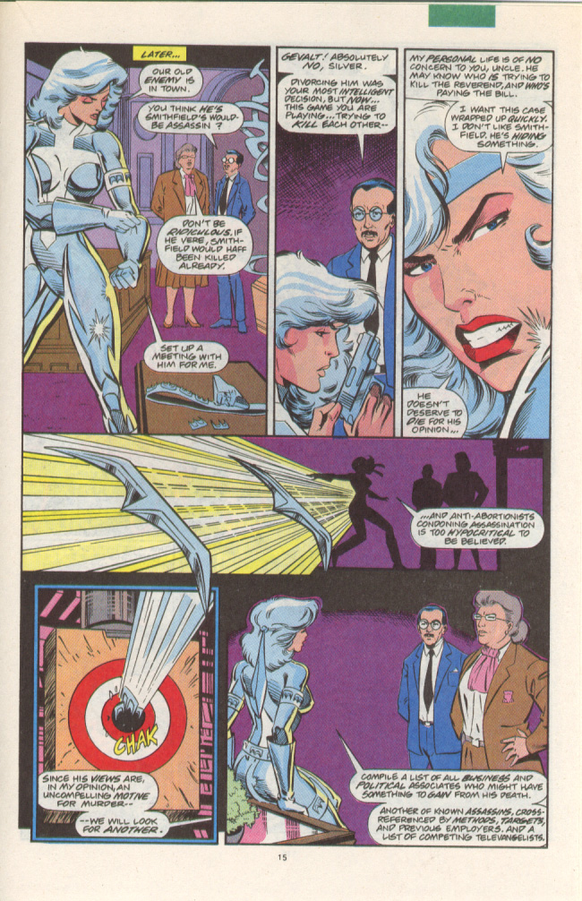 Read online Silver Sable and the Wild Pack comic -  Issue #2 - 12