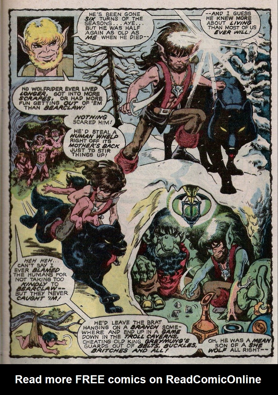 Read online ElfQuest comic -  Issue #6 - 4