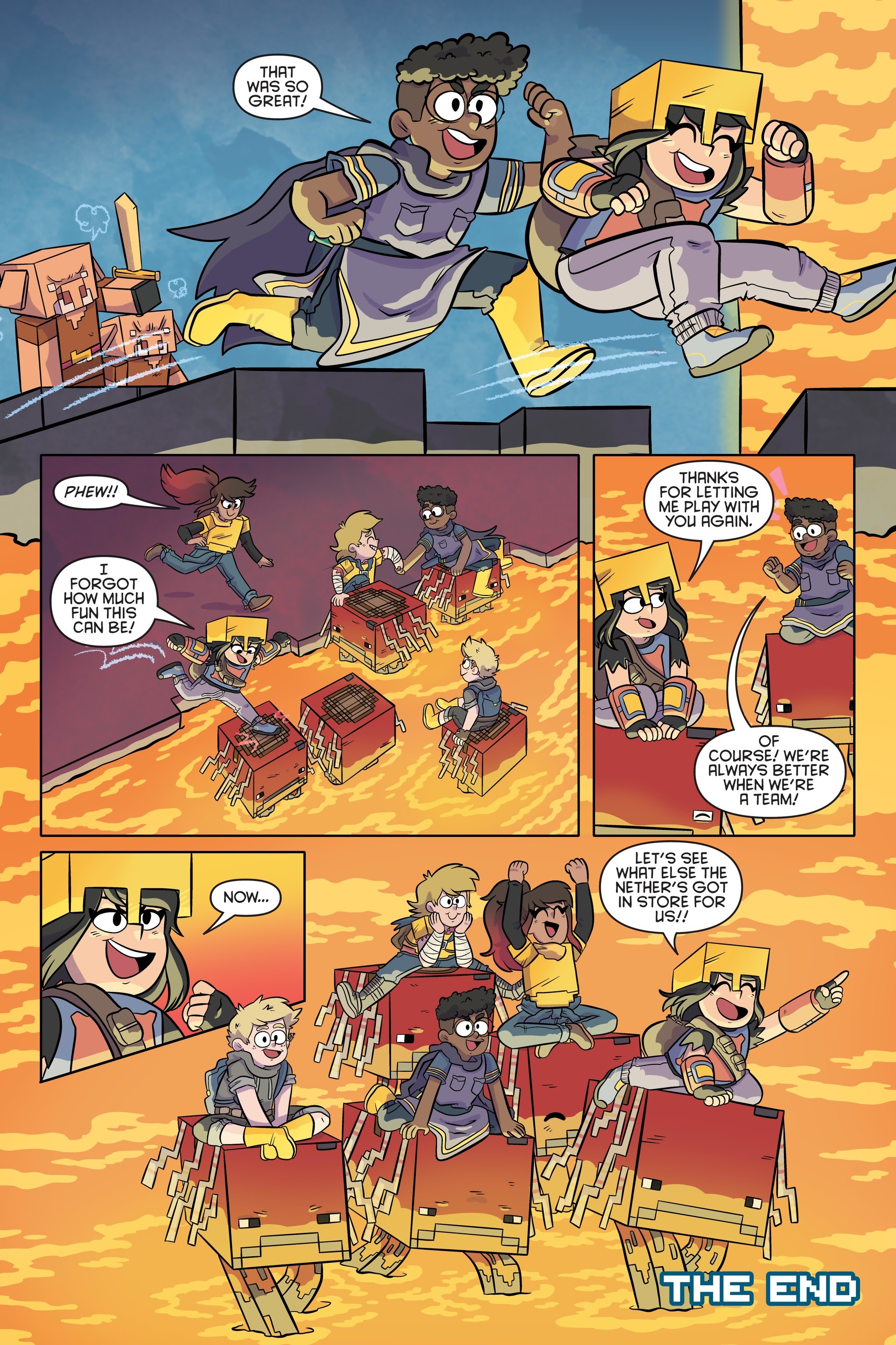 Read online Minecraft comic -  Issue # TPB 3 - 77