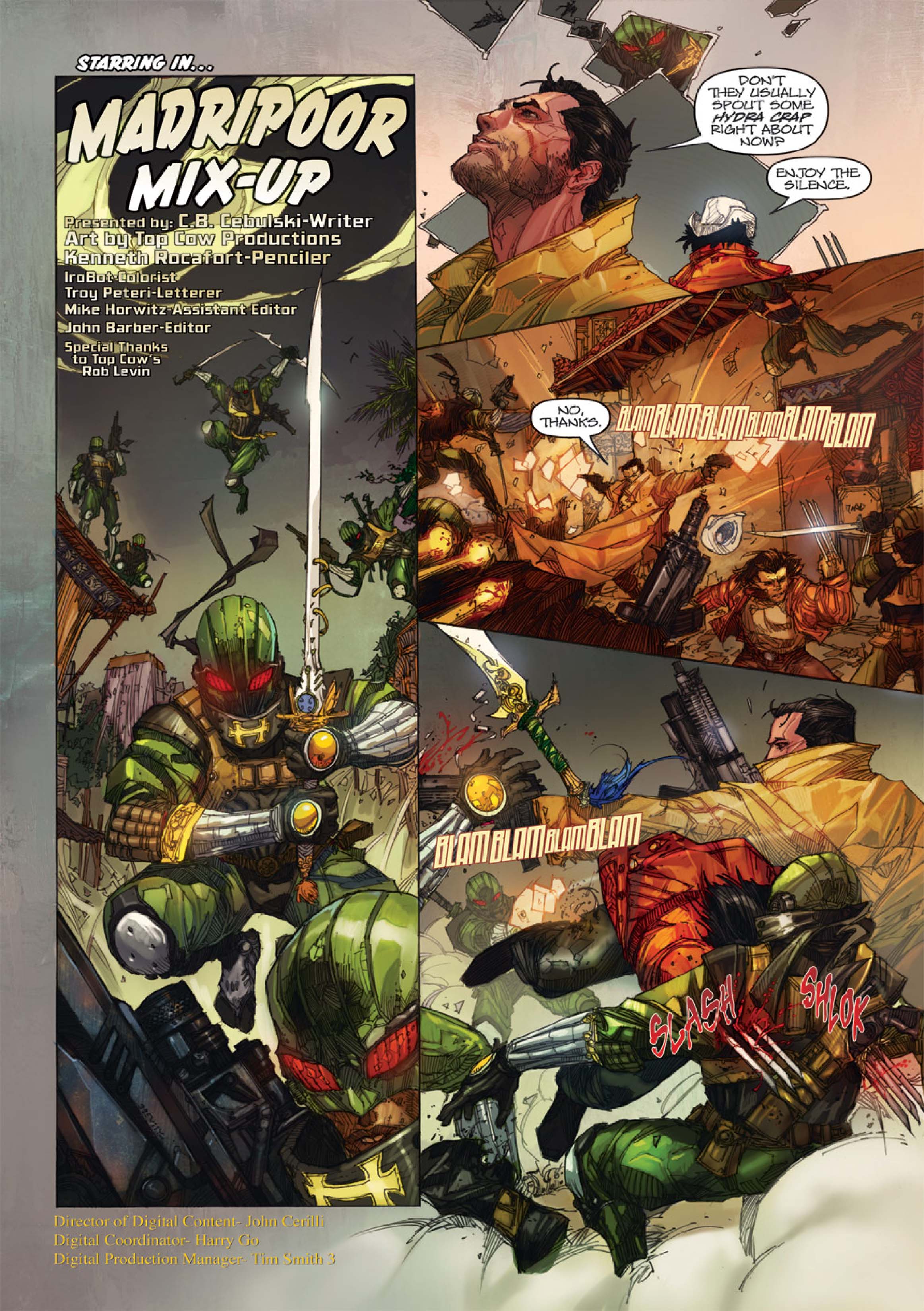 Read online Astonishing Tales: Wolverine/Punisher comic -  Issue #1 - 6