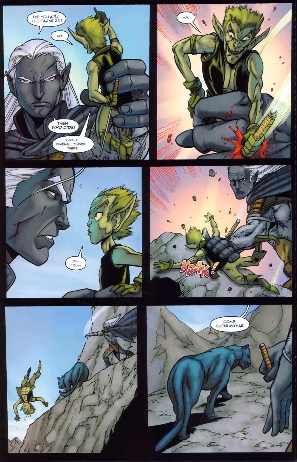 Read online Forgotten Realms: Sojourn comic -  Issue #1 - 31
