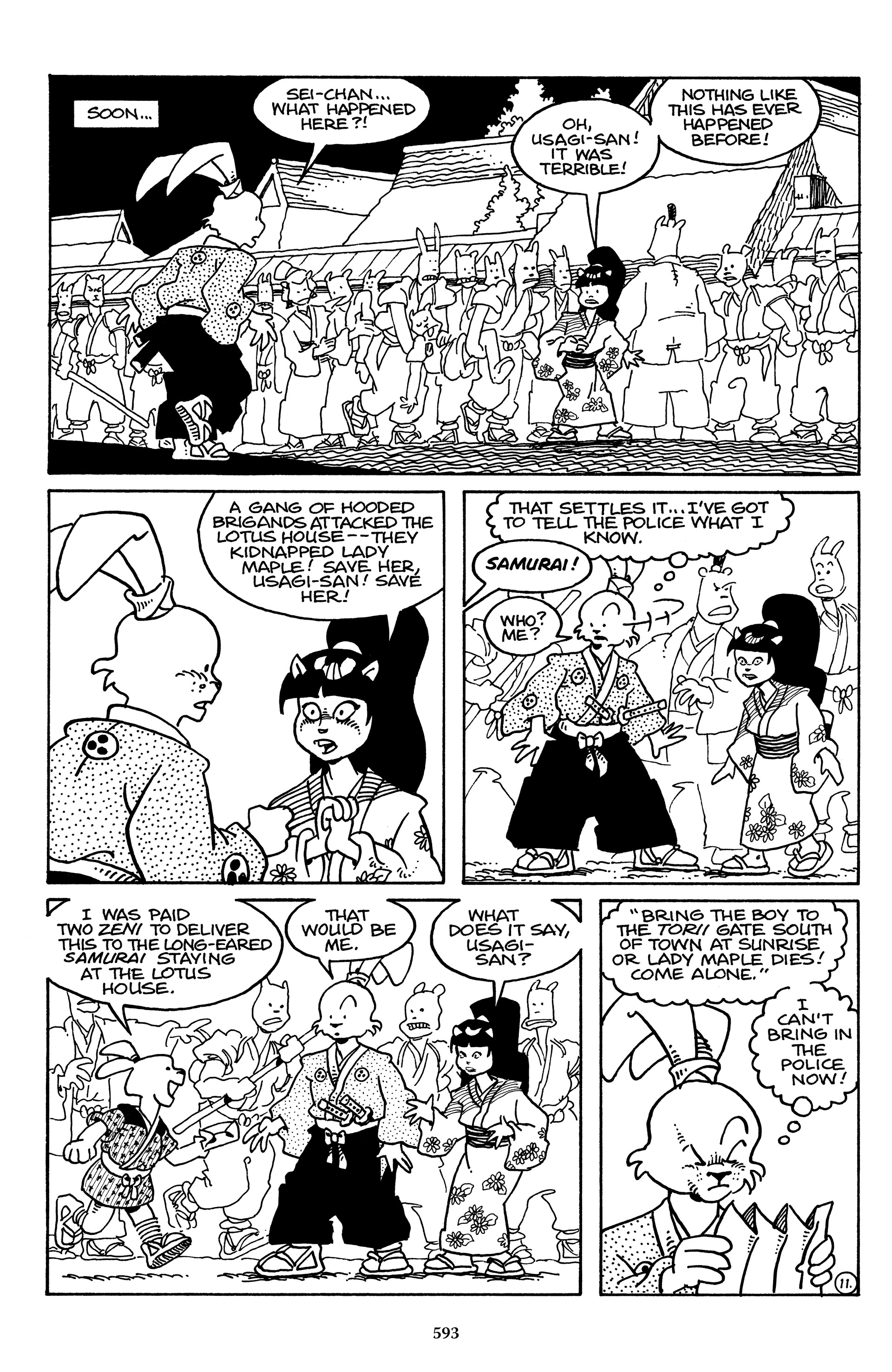 Read online The Usagi Yojimbo Saga (2021) comic -  Issue # TPB 2 (Part 6) - 84