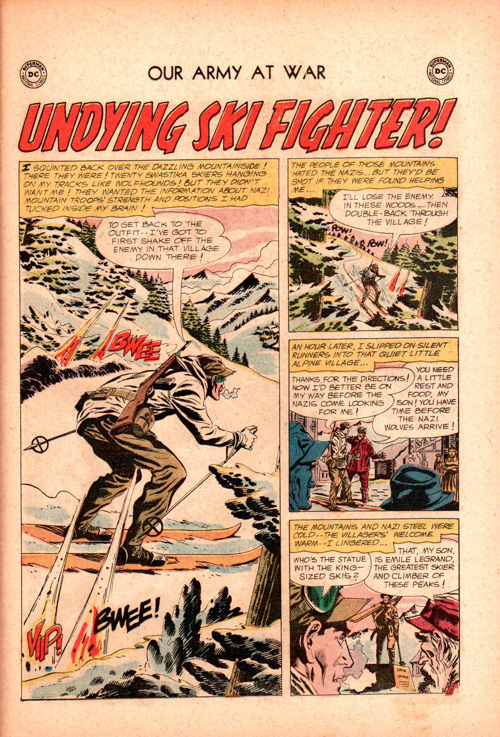 Read online Our Army at War (1952) comic -  Issue #129 - 27