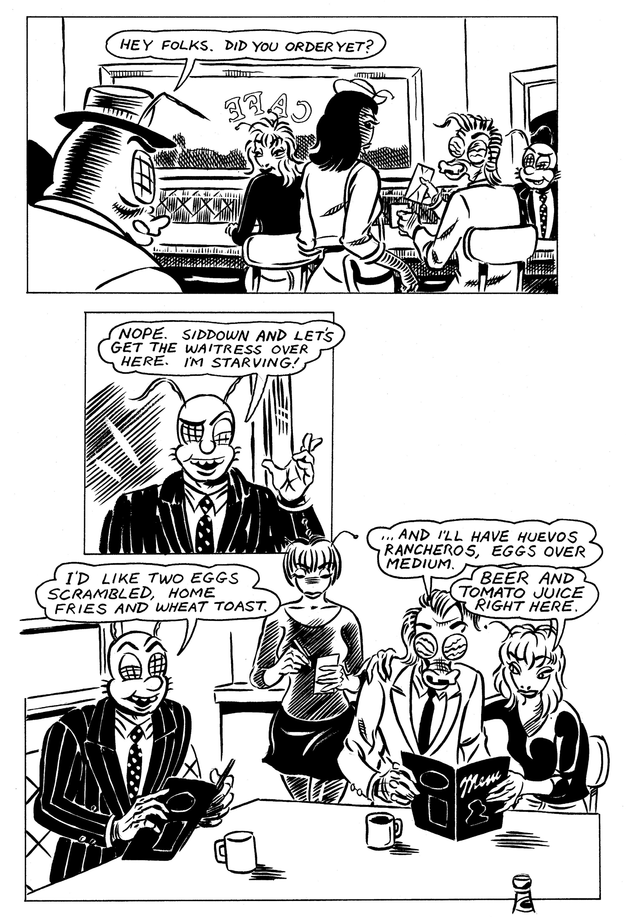 Read online Bughouse comic -  Issue #9 - 12
