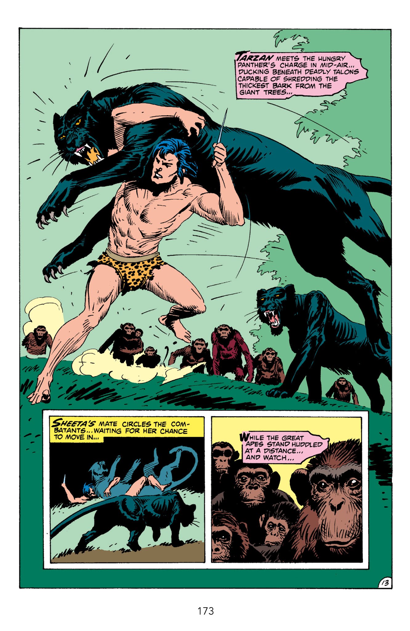 Read online Edgar Rice Burroughs' Tarzan The Joe Kubert Years comic -  Issue # TPB 1 (Part 2) - 74
