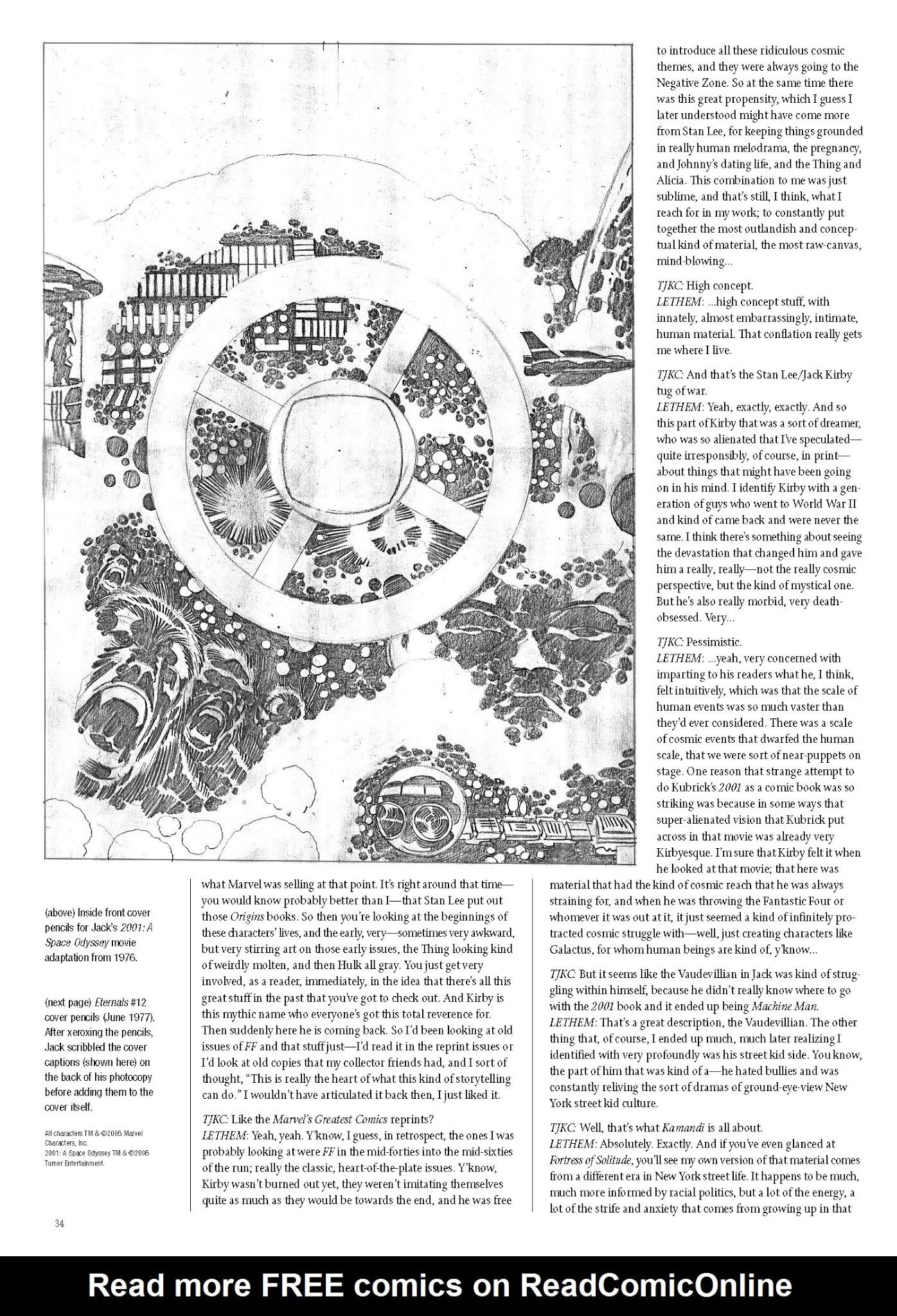 Read online The Jack Kirby Collector comic -  Issue #47 - 35