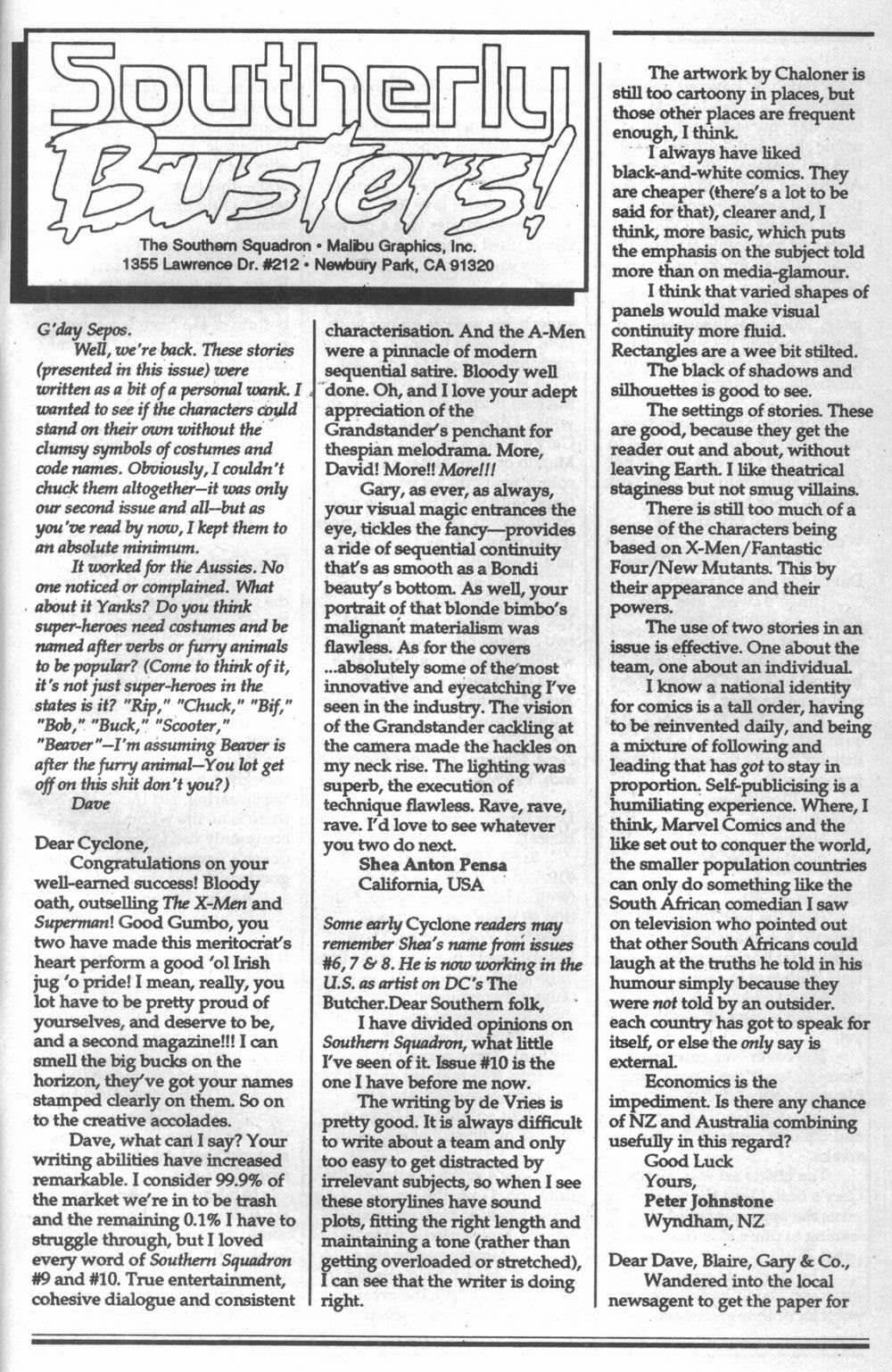 Read online Southern Squadron comic -  Issue #2 - 31