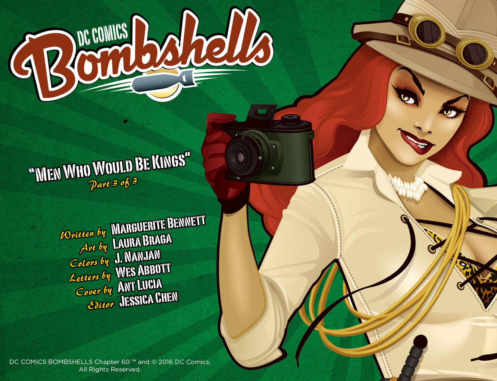 Read online DC Comics: Bombshells comic -  Issue #60 - 2