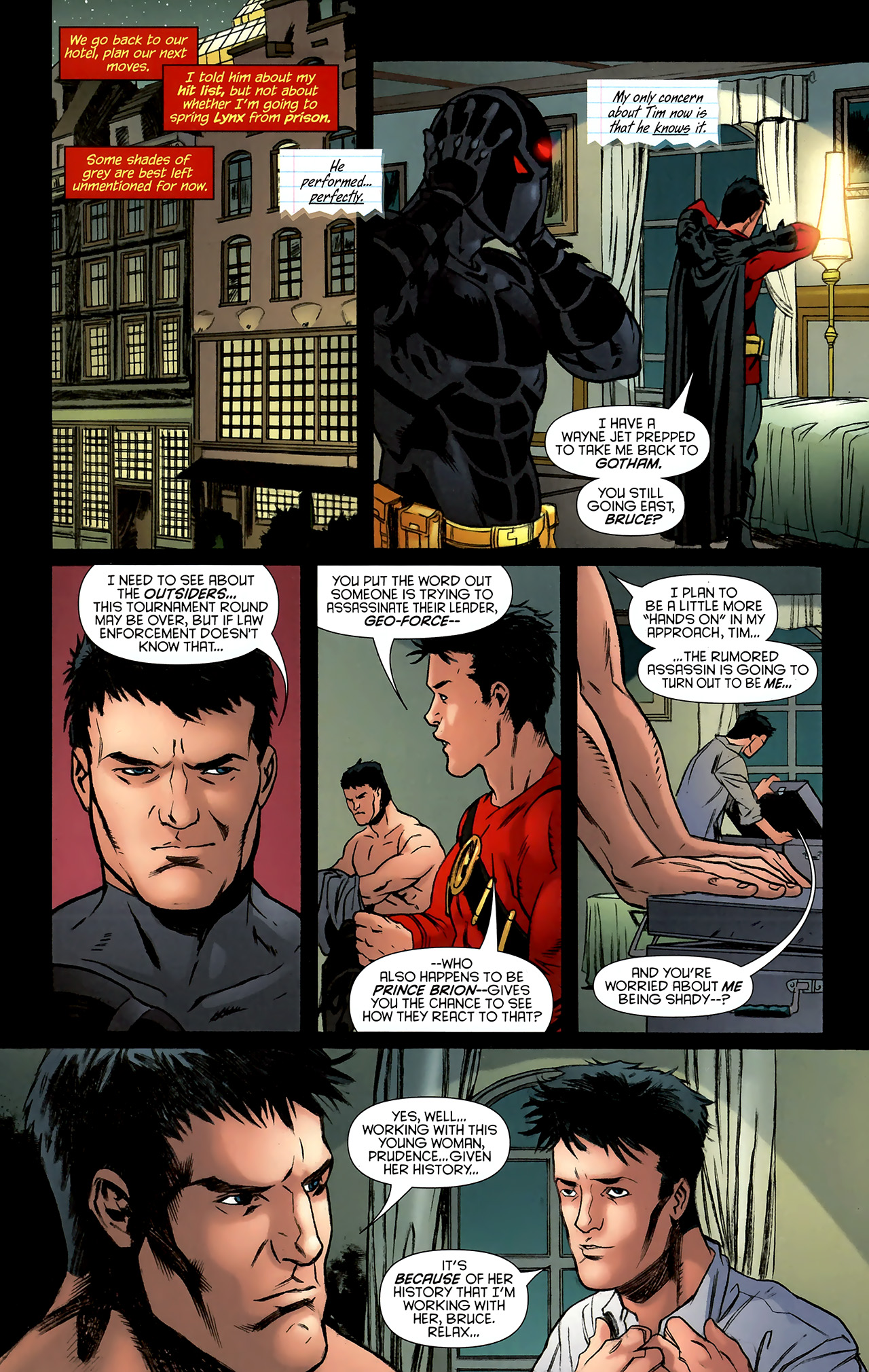 Read online Bruce Wayne: The Road Home comic -  Issue # Issue Red Robin - 20
