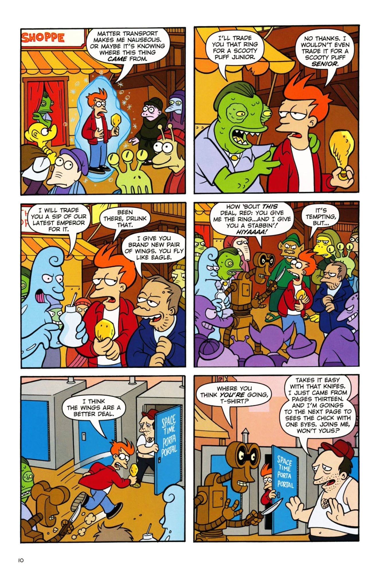 Read online Futurama Comics comic -  Issue #46 - 11