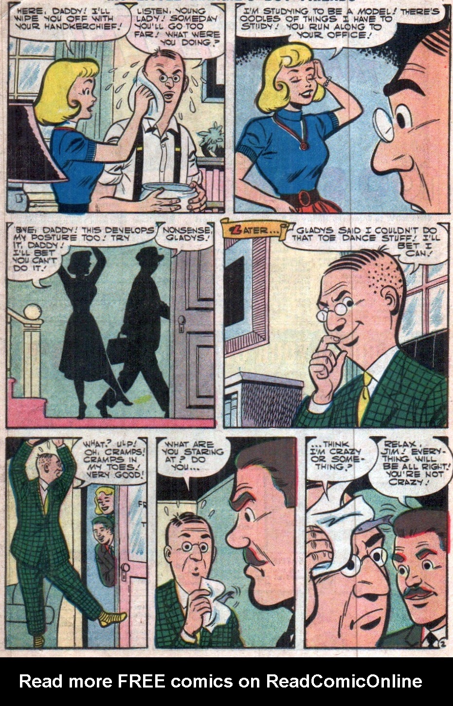 Read online My Little Margie's Boy Friends comic -  Issue #10 - 15