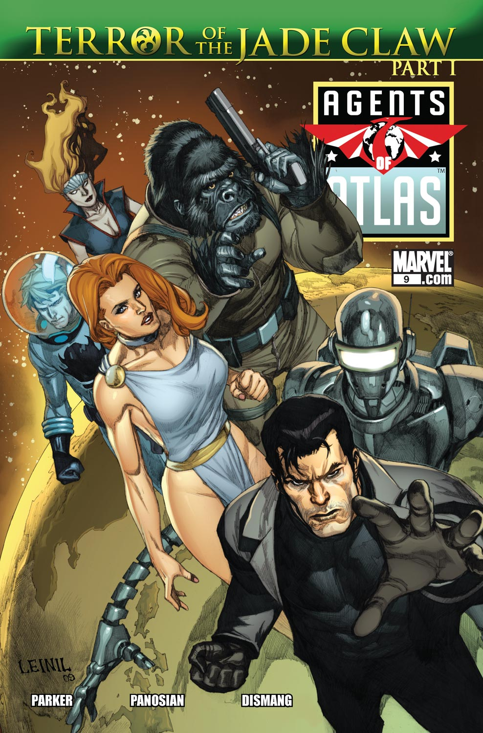 Read online Agents Of Atlas (2009) comic -  Issue #9 - 1