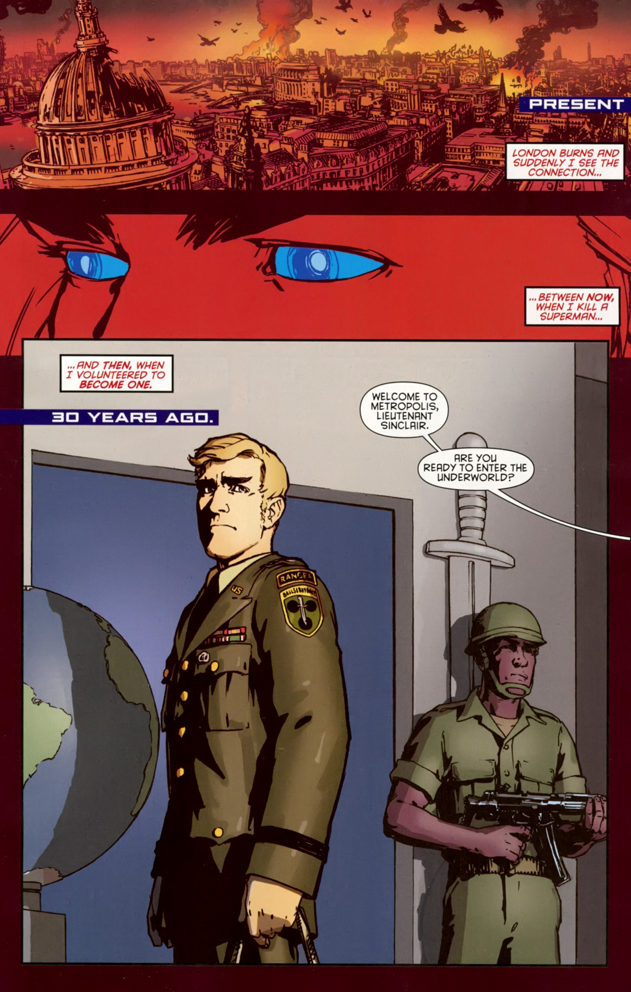 Read online Flashpoint: Project Superman comic -  Issue #1 - 2