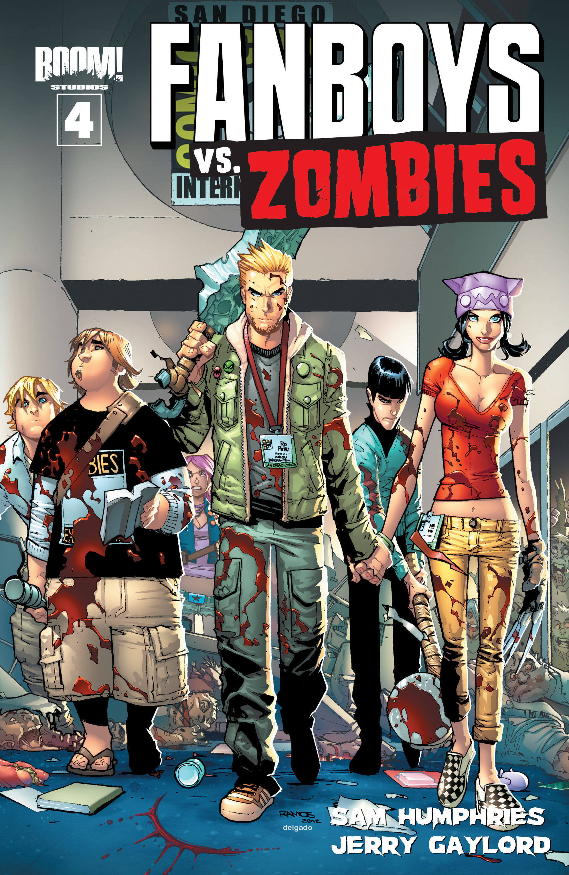 Read online Fanboys vs. Zombies comic -  Issue #4 - 1