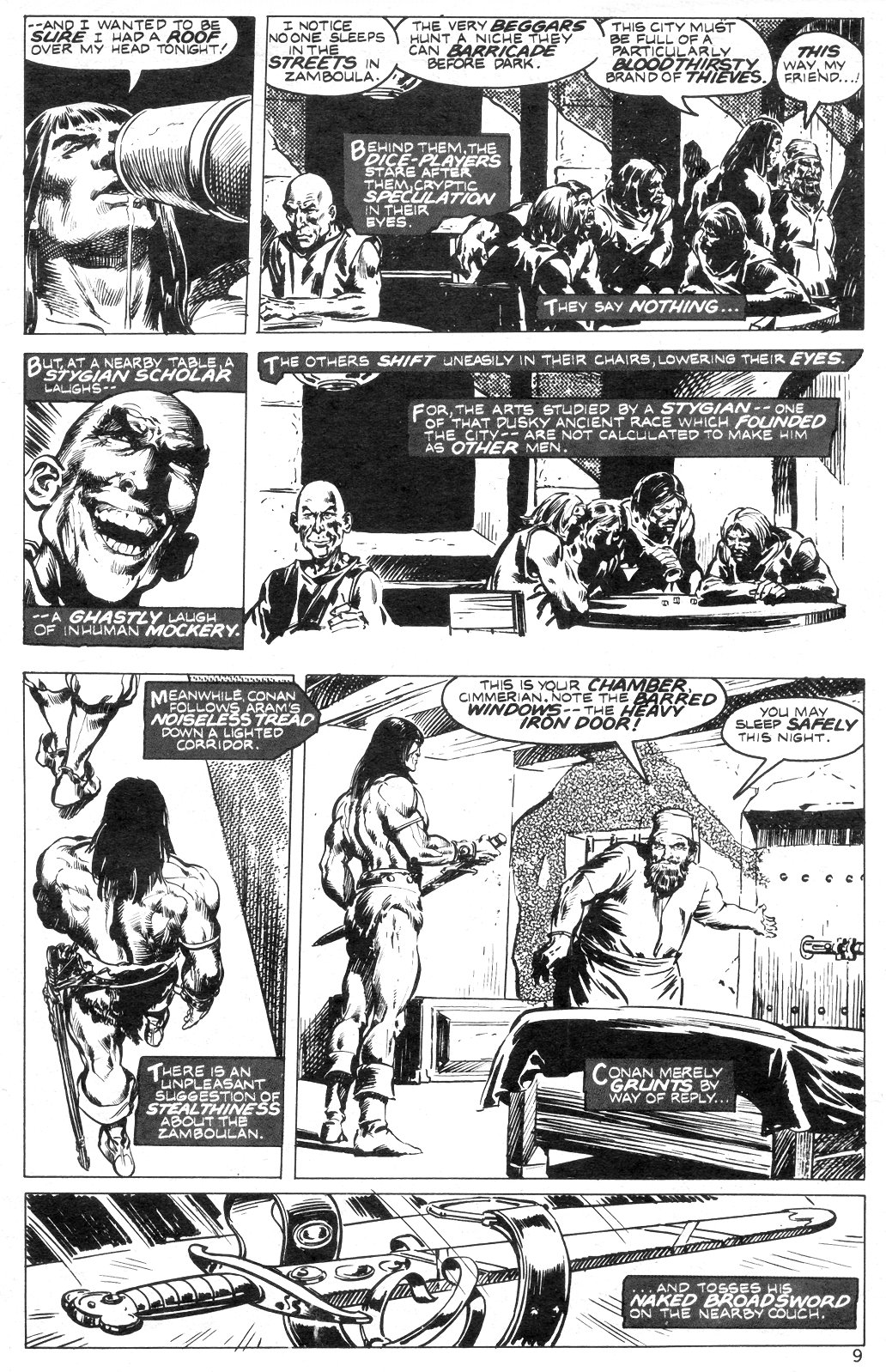 Read online The Savage Sword Of Conan comic -  Issue #14 - 9