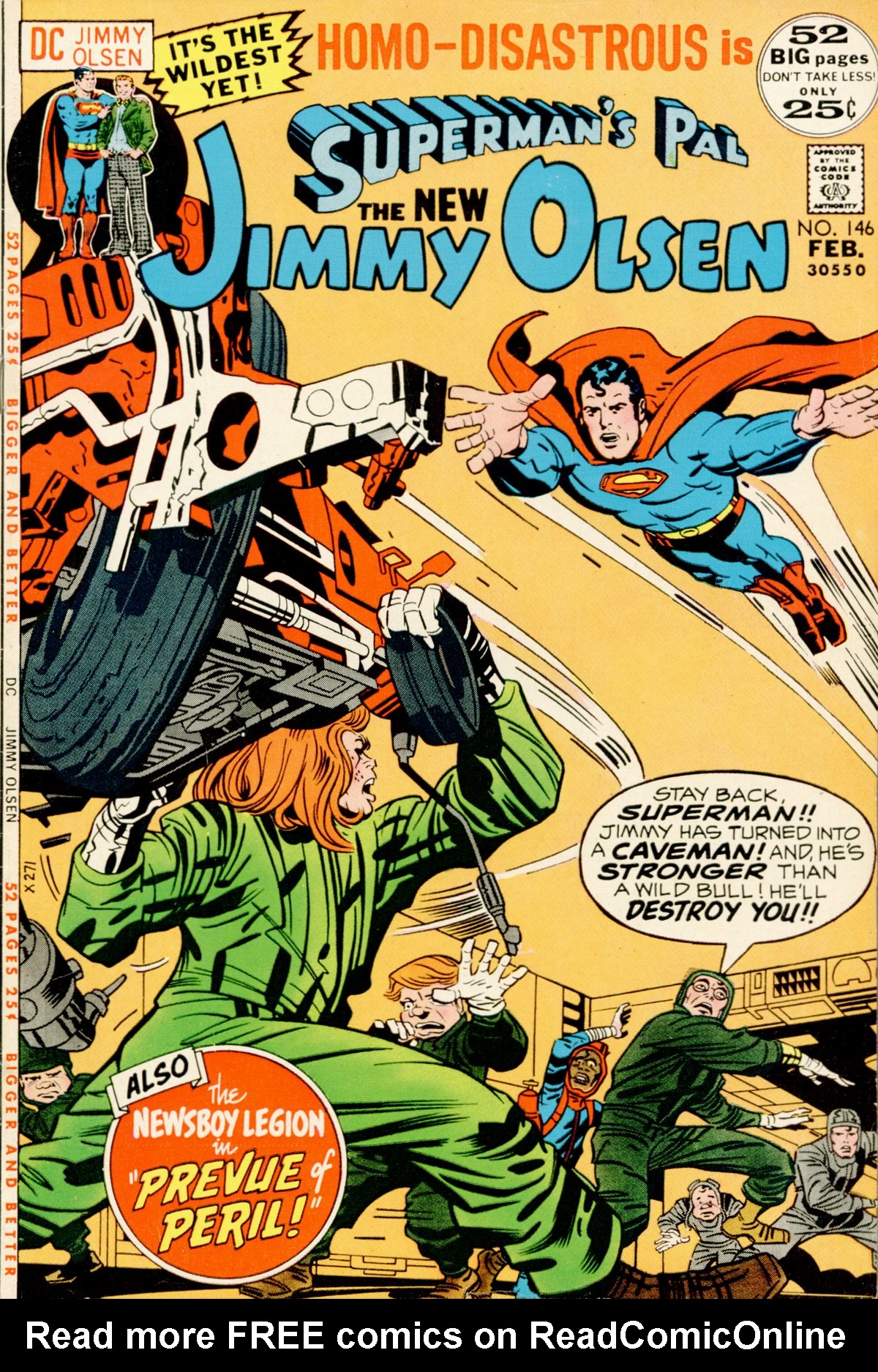 Read online Superman's Pal Jimmy Olsen comic -  Issue #146 - 1