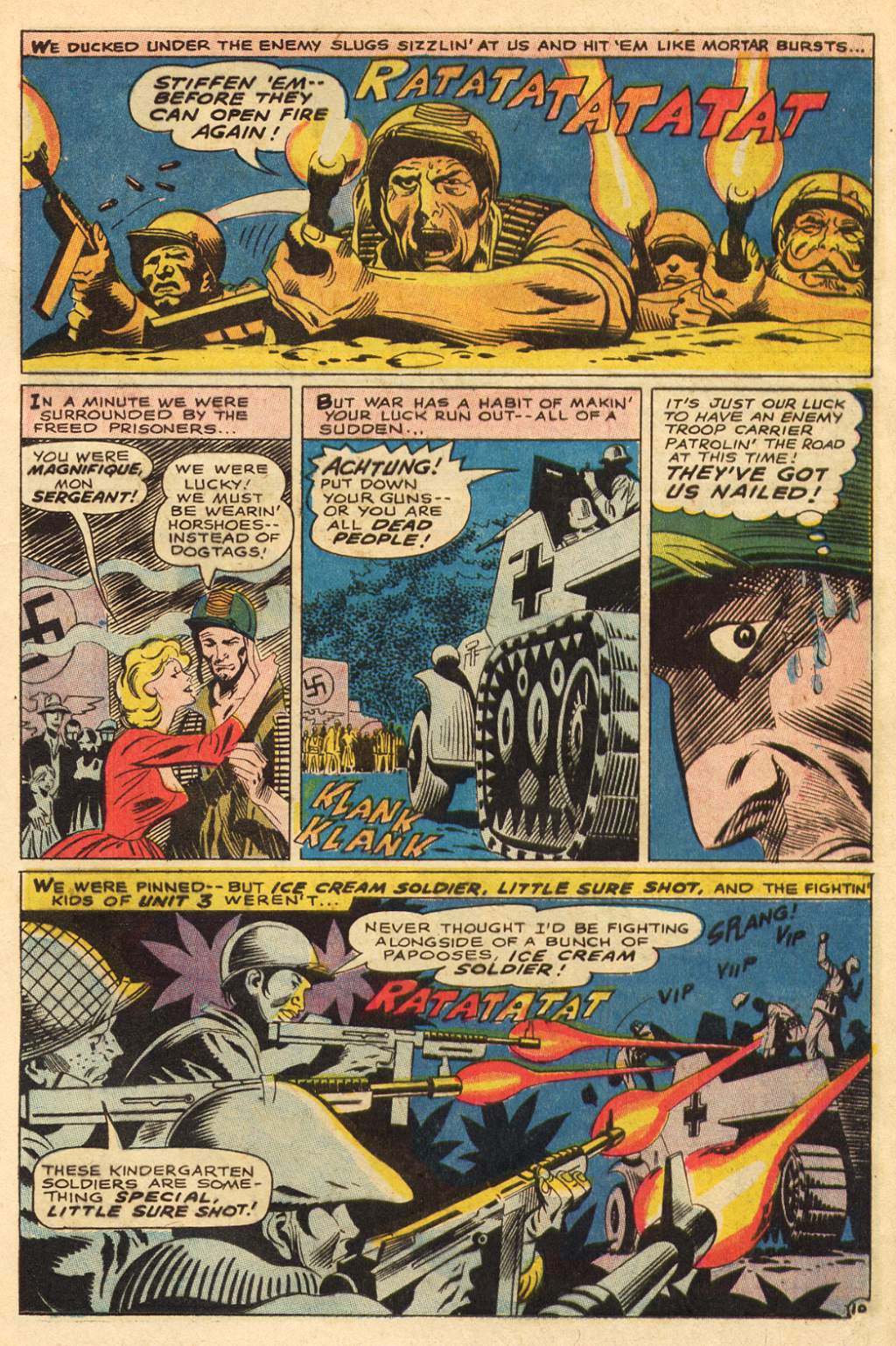 Read online Our Army at War (1952) comic -  Issue #189 - 13