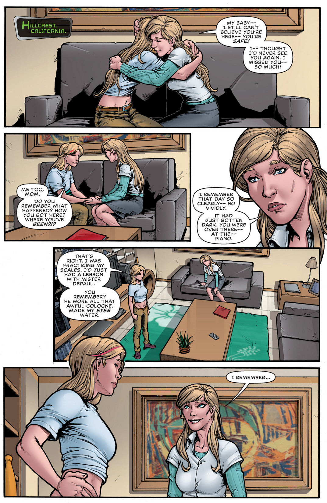 Read online Homecoming comic -  Issue #3 - 5