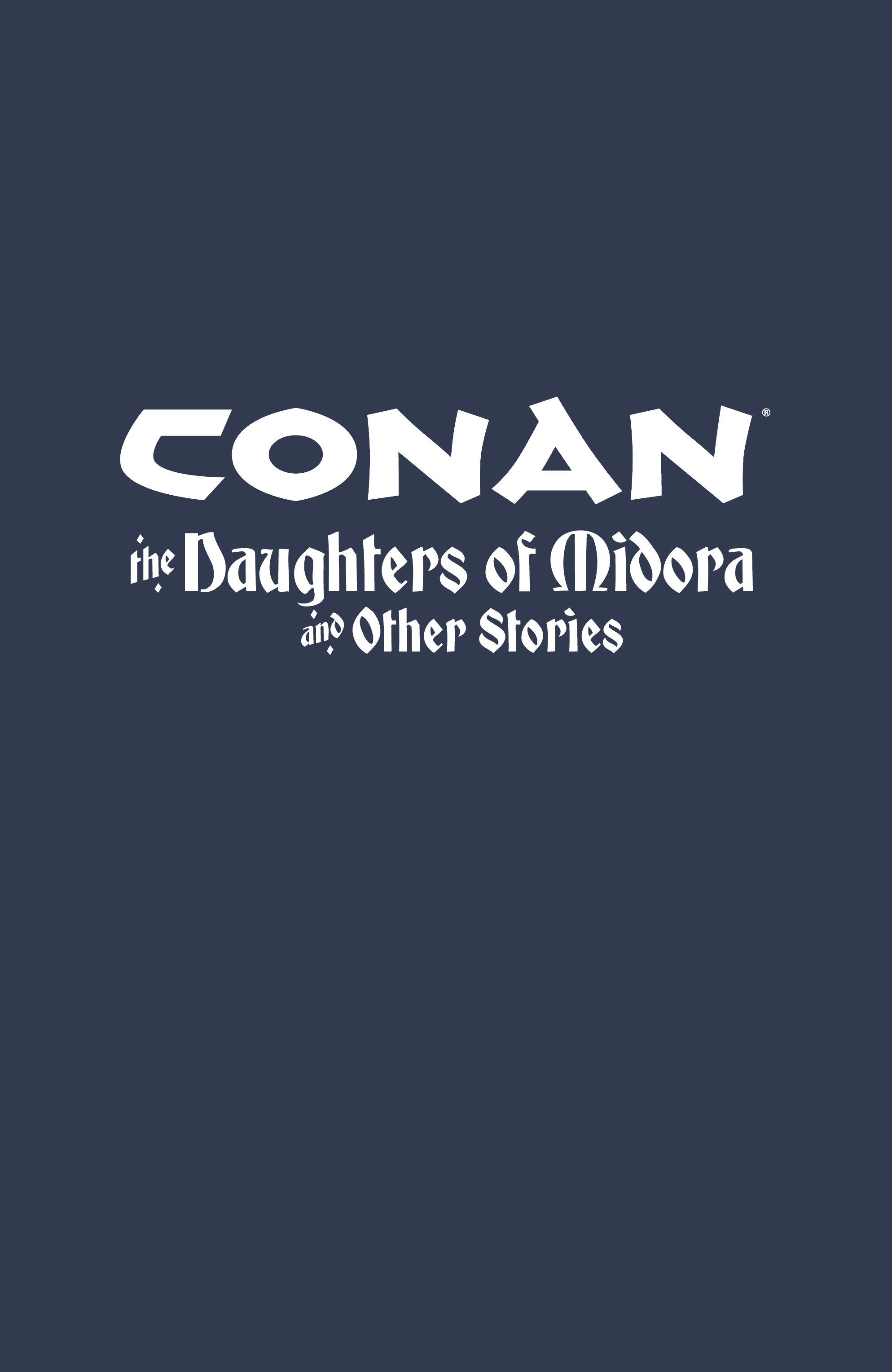 Read online Conan: The Daughters of Midora and Other Stories comic -  Issue # TPB - 3