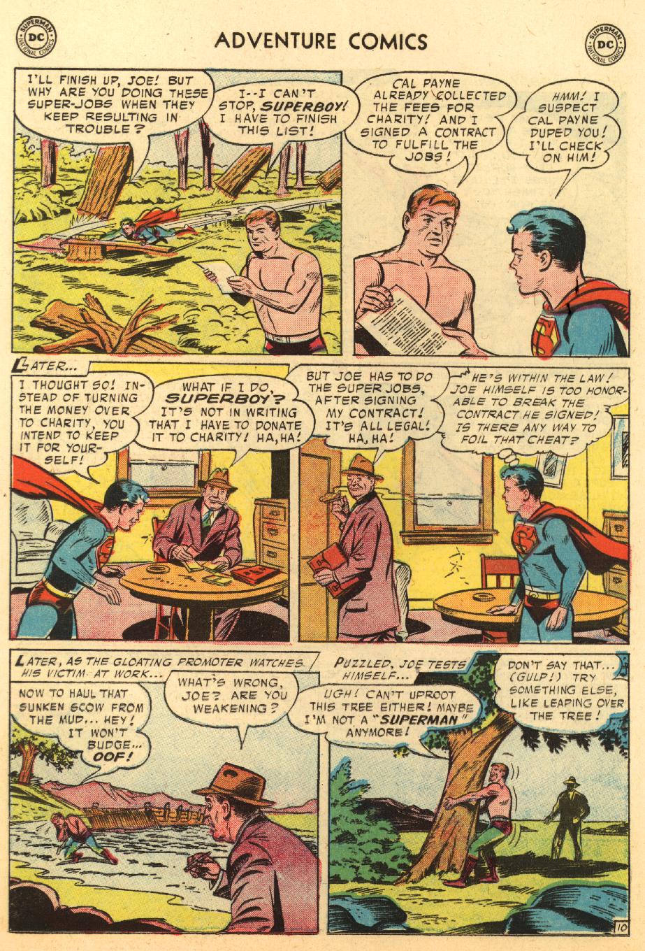 Read online Adventure Comics (1938) comic -  Issue #233 - 12