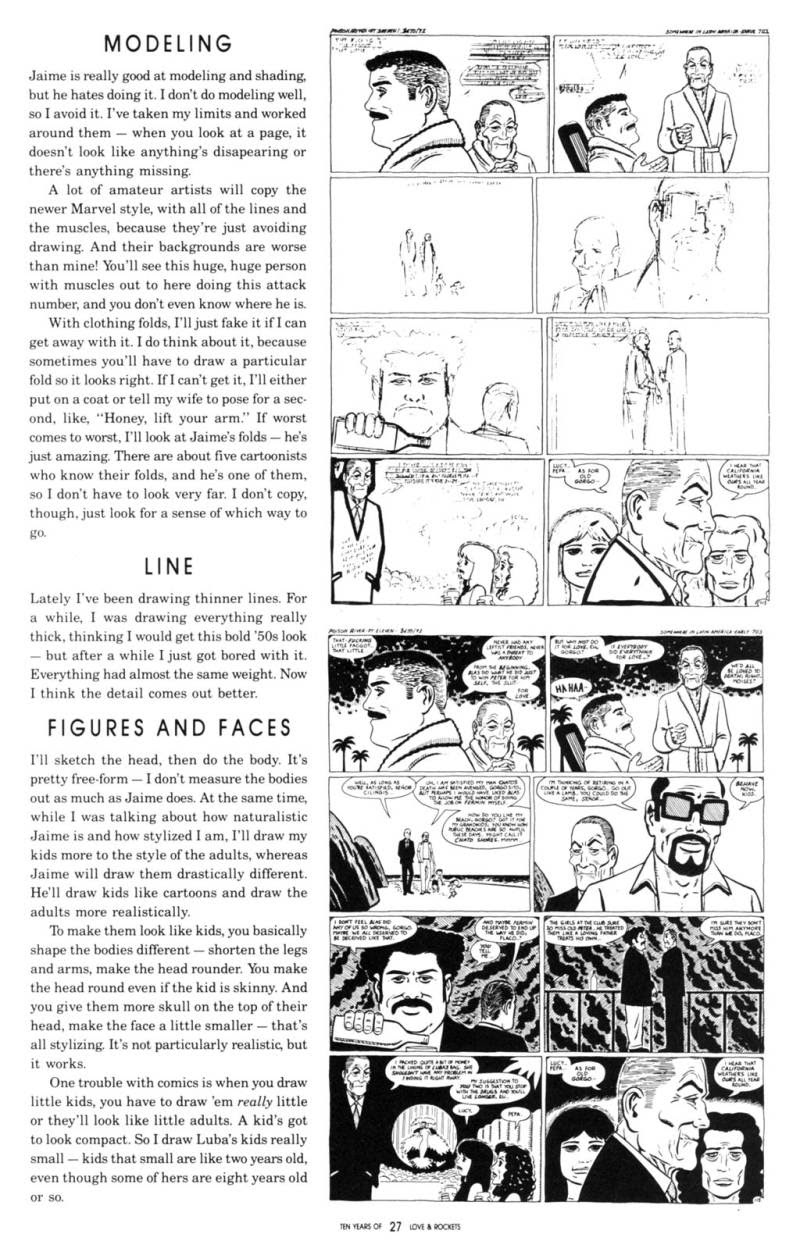 Read online Ten Years of Love and Rockets comic -  Issue # Full - 25