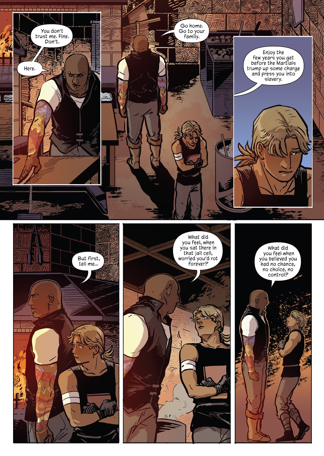 A Spark Within the Forge: An Ember in the Ashes Graphic Novel issue TPB - Page 112