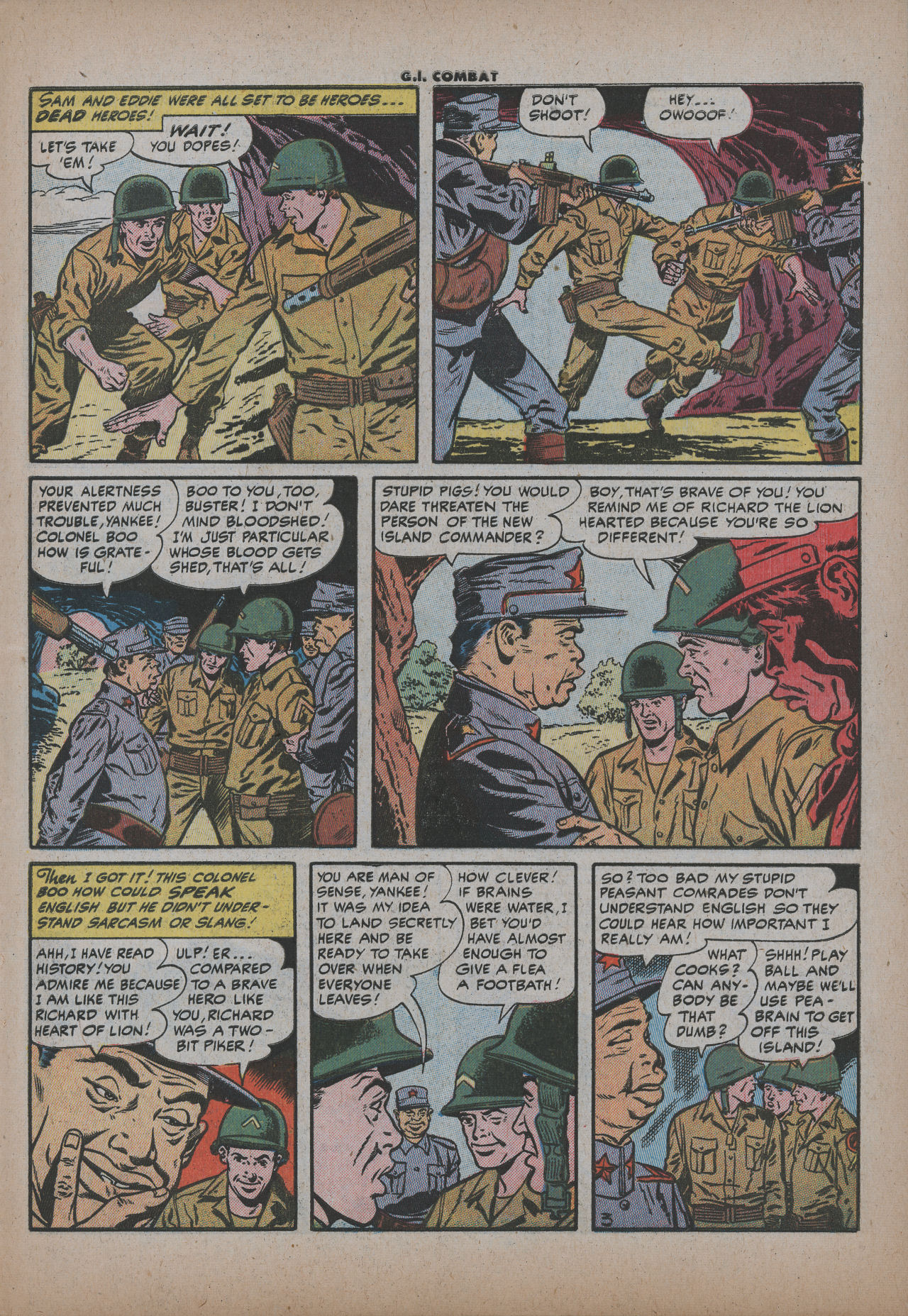 Read online G.I. Combat (1952) comic -  Issue #30 - 29