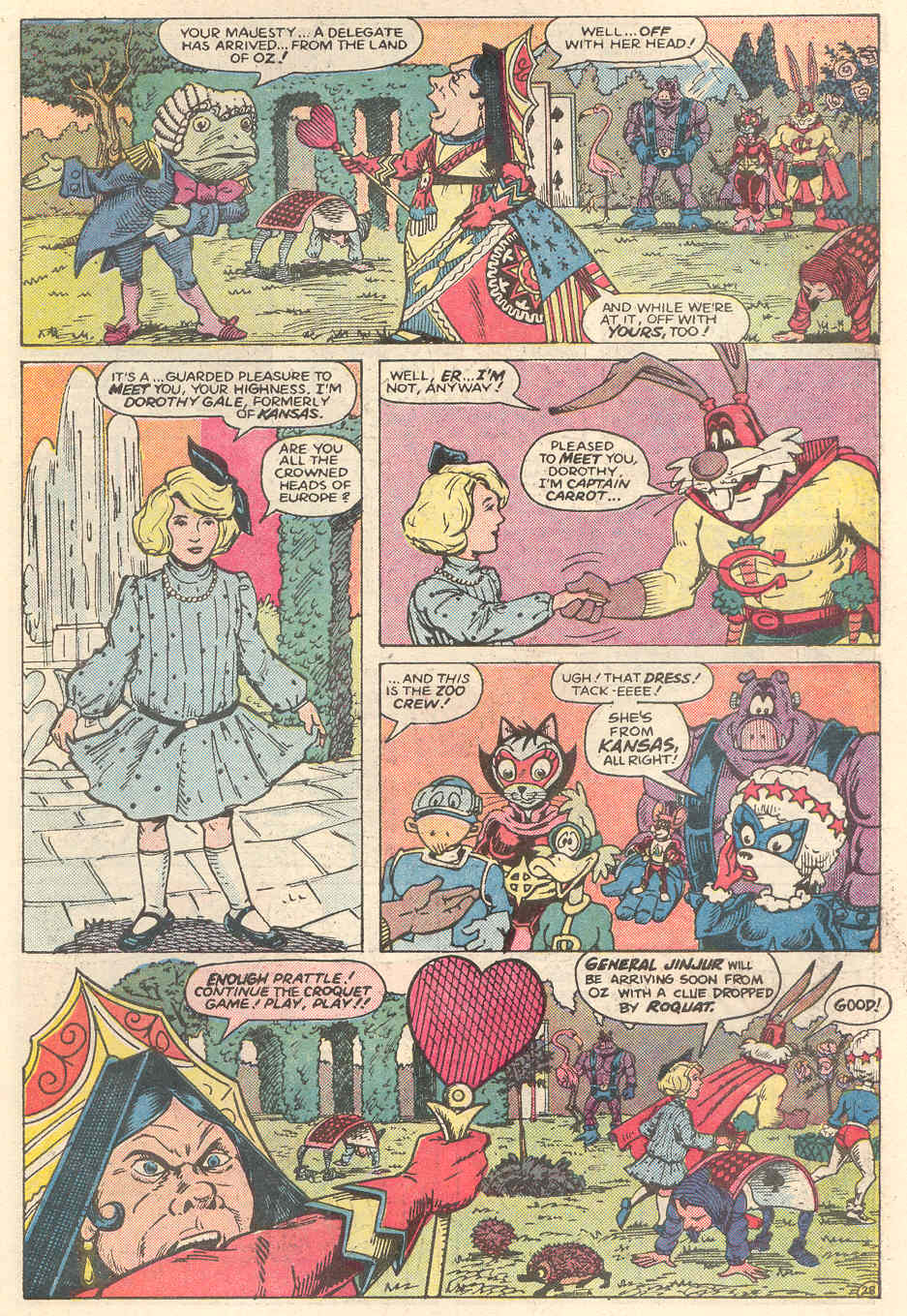 Read online The Oz-Wonderland War comic -  Issue #1 - 30