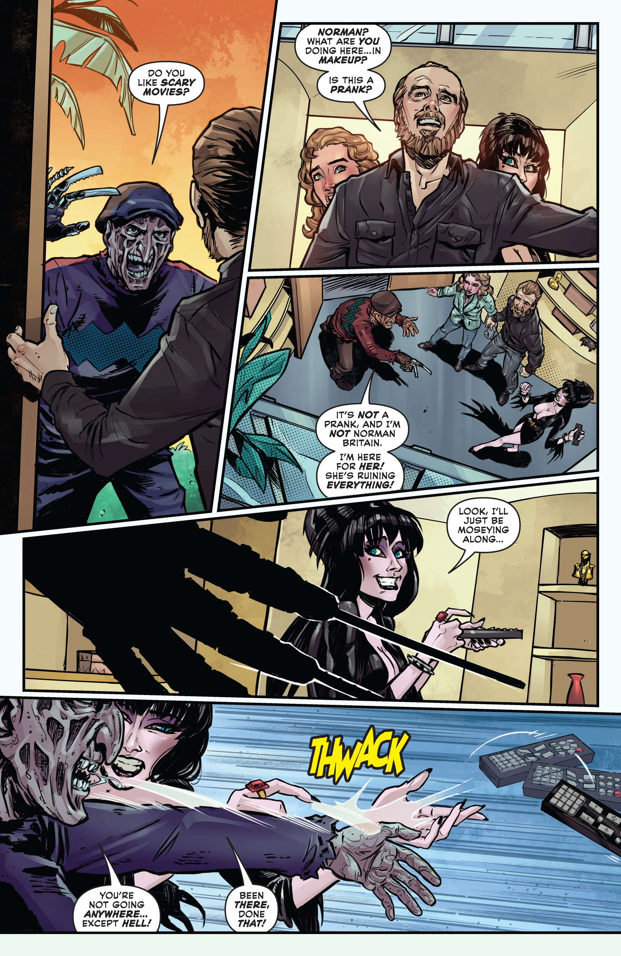 Read online Elvira in Horrorland comic -  Issue #4 - 19
