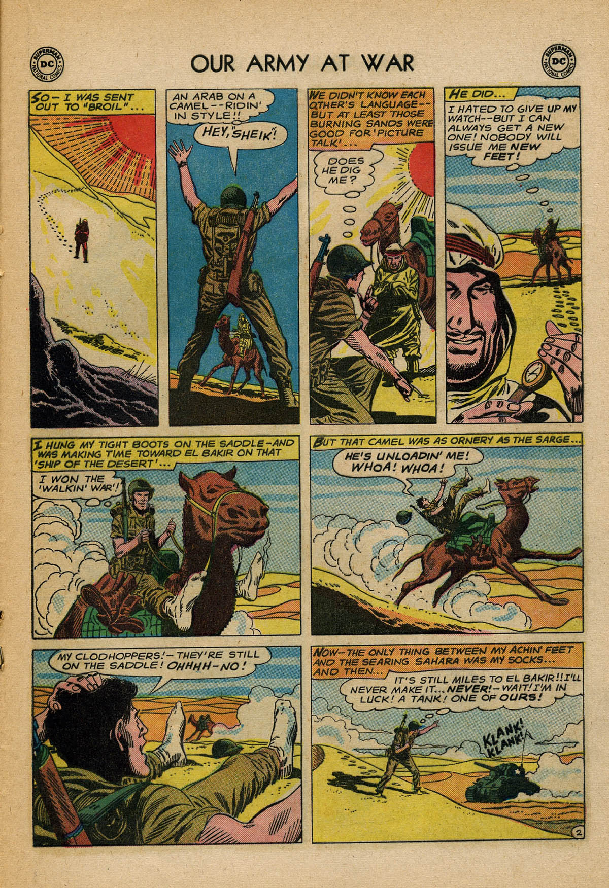 Read online Our Army at War (1952) comic -  Issue #131 - 21