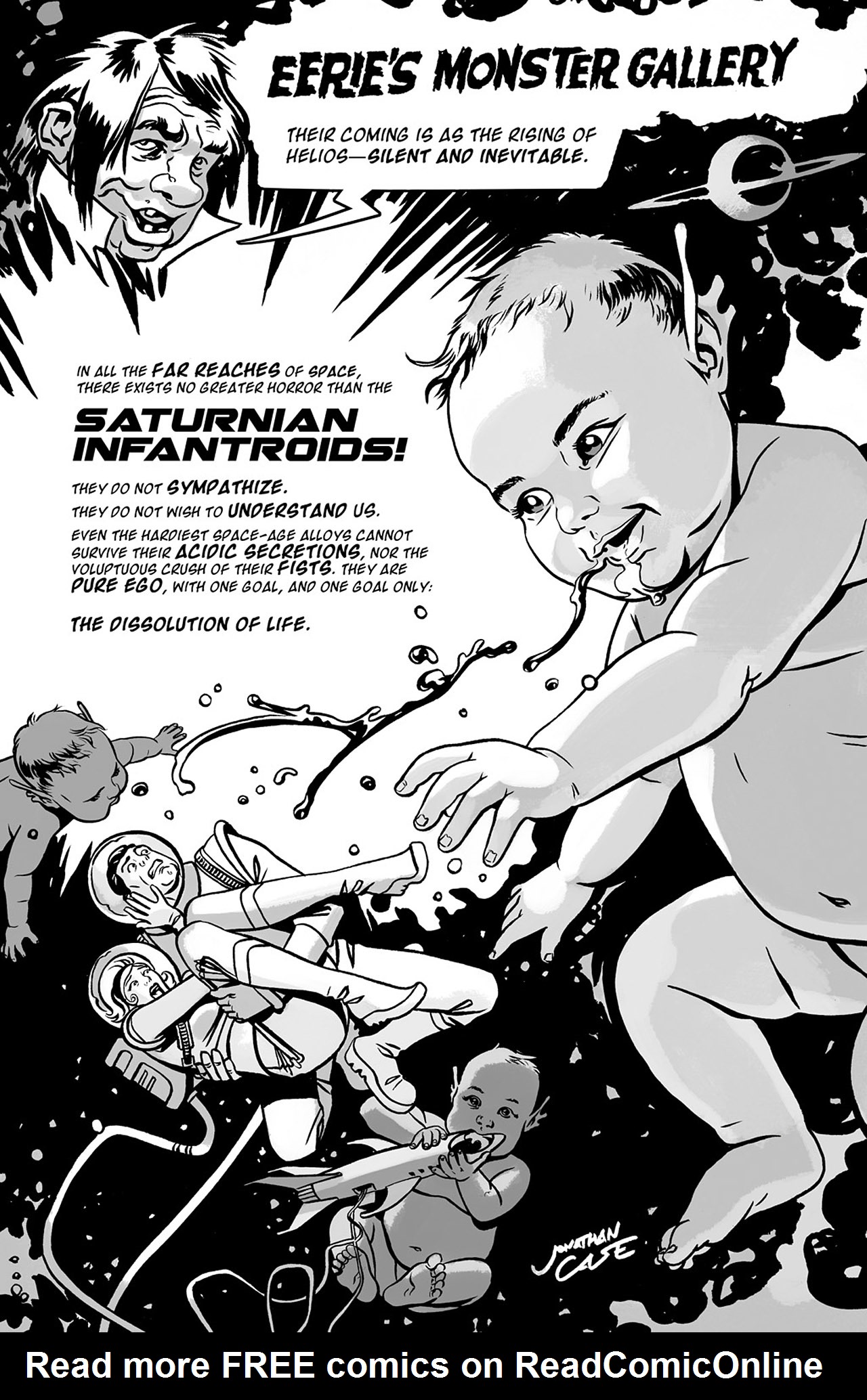 Read online Eerie comic -  Issue #1 - 2