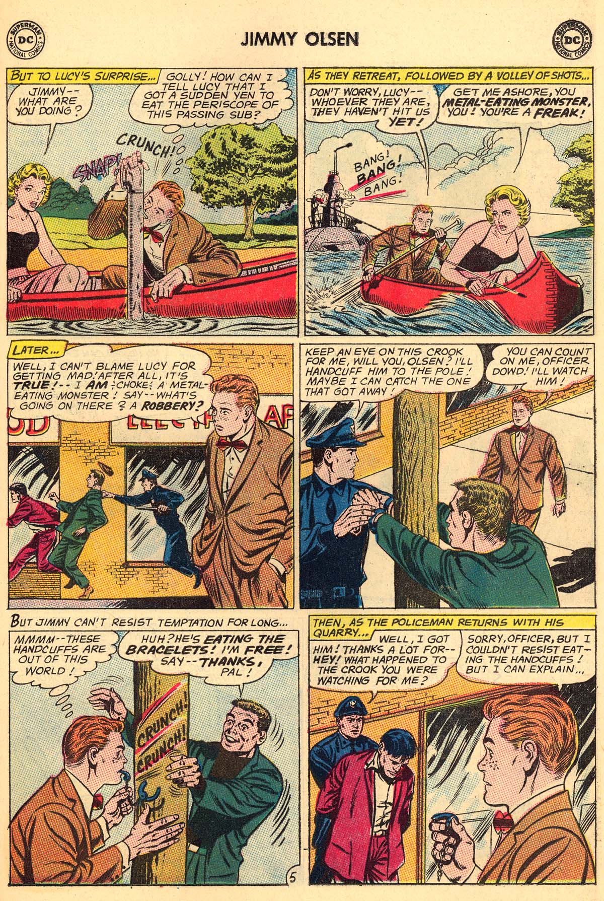 Read online Superman's Pal Jimmy Olsen comic -  Issue #68 - 7