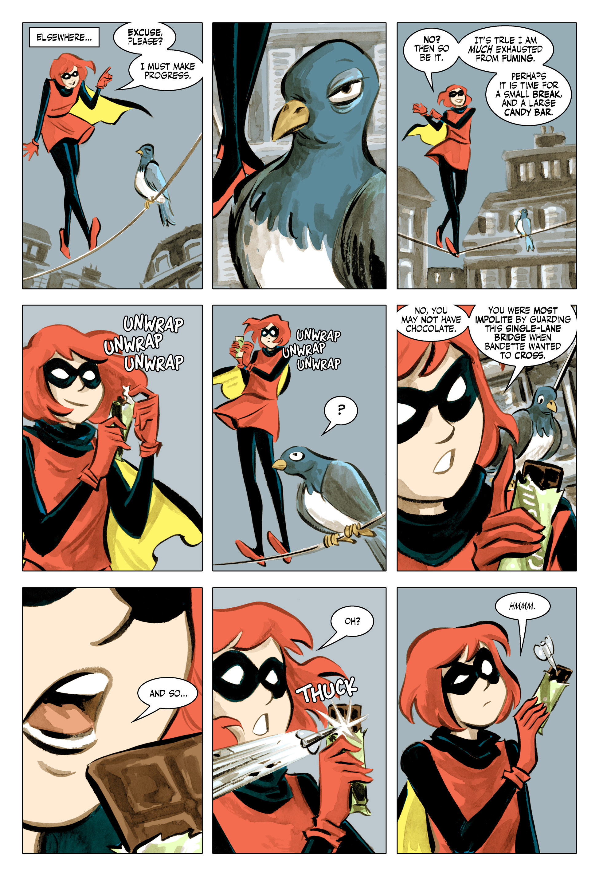 Read online Bandette (2012) comic -  Issue #11 - 18