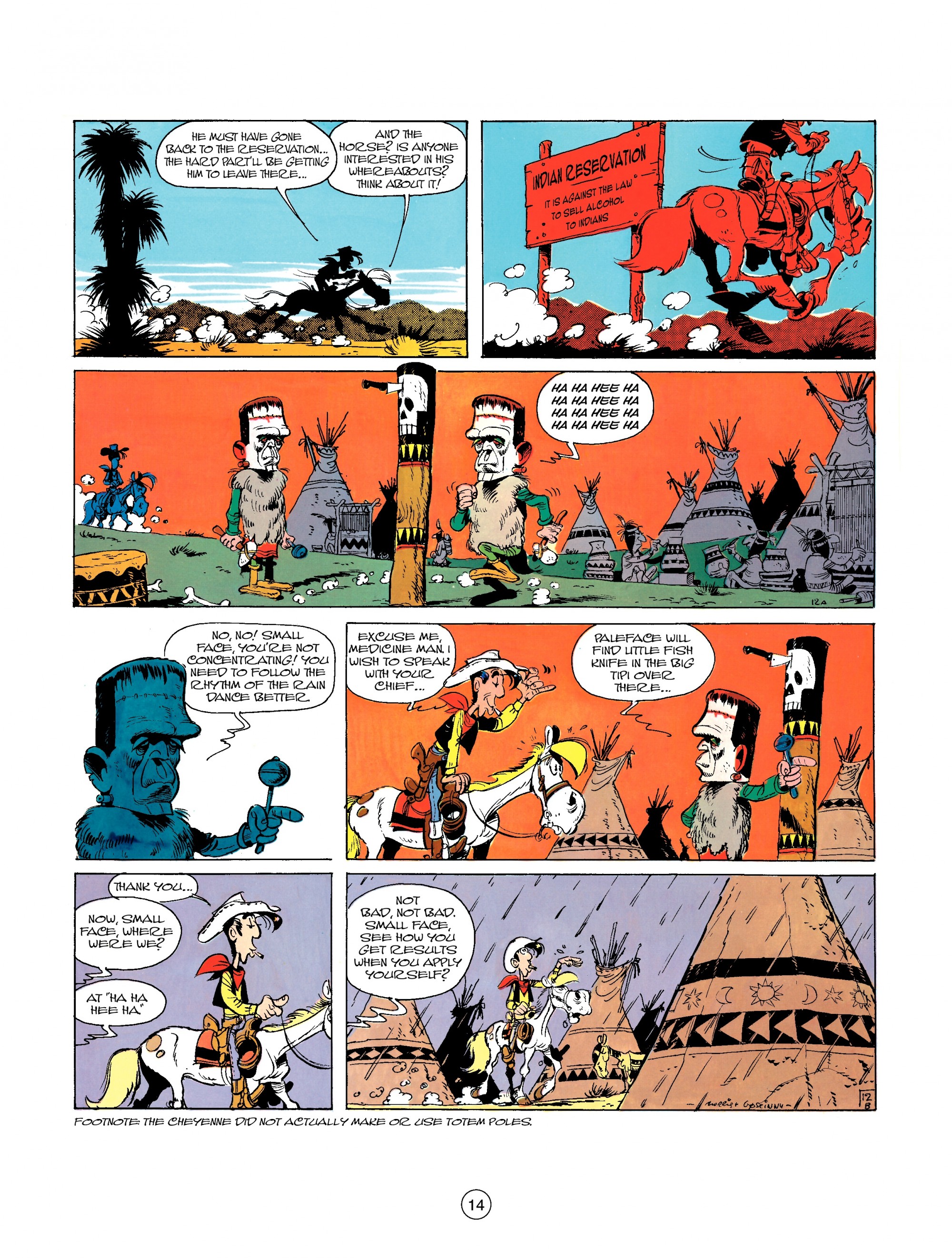 Read online A Lucky Luke Adventure comic -  Issue #26 - 14